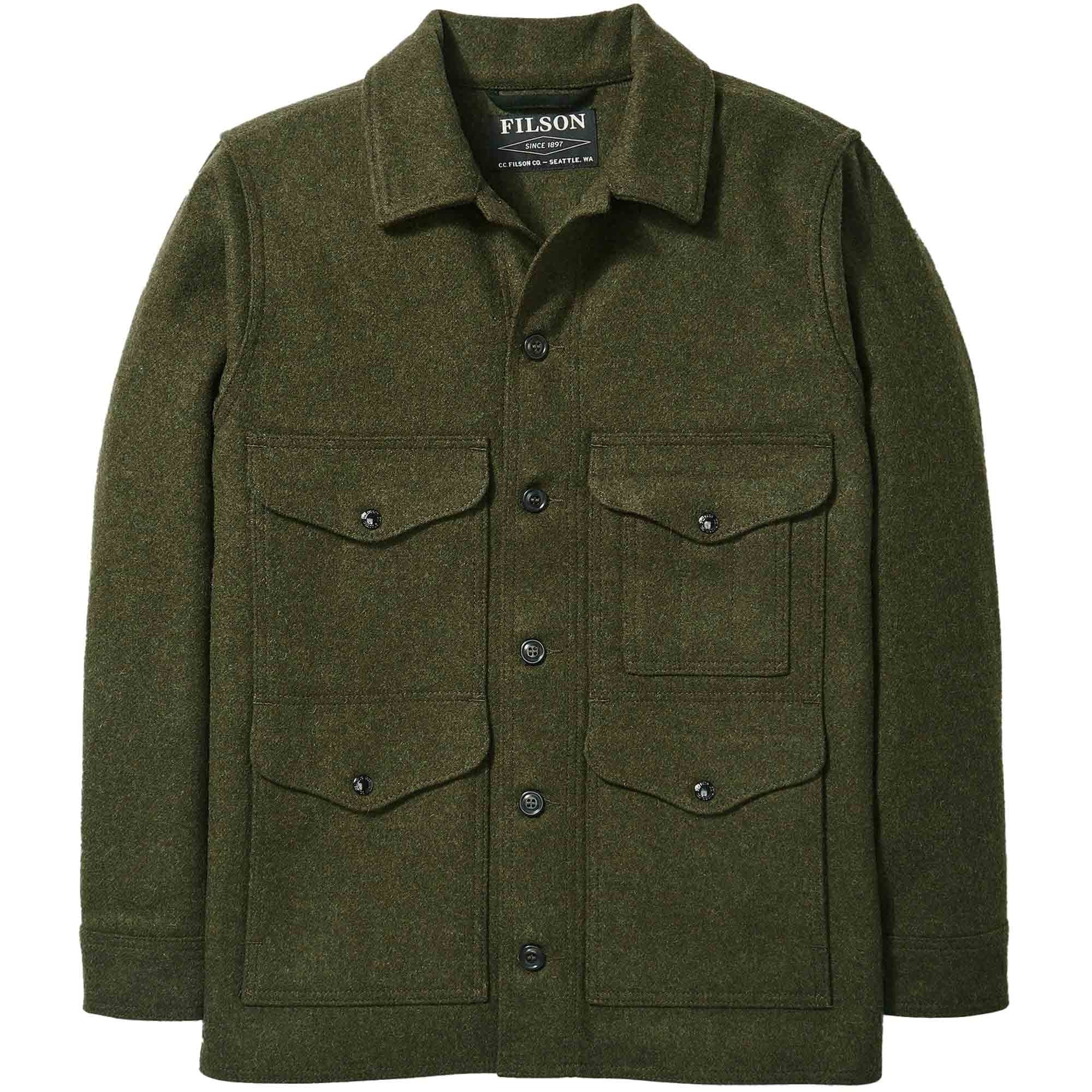 Mackinaw Wool Cruiser - Forest Green