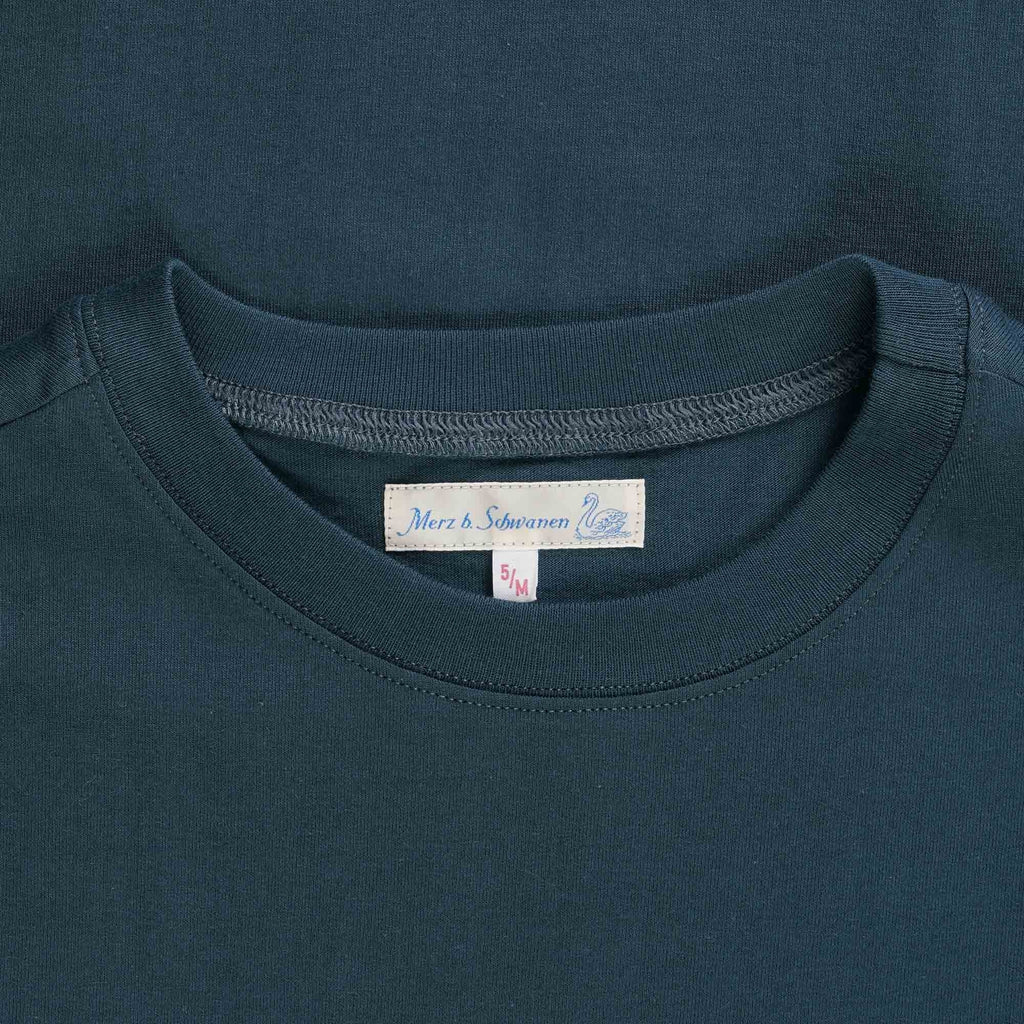 Merz b Schwanen Loopwheeled 1940s T-Shirt - Mineral