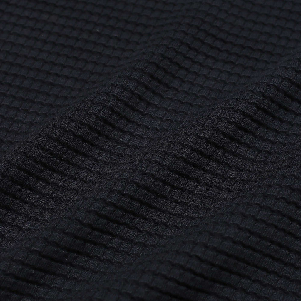 Far Afield Renard Knitted Polo - Black