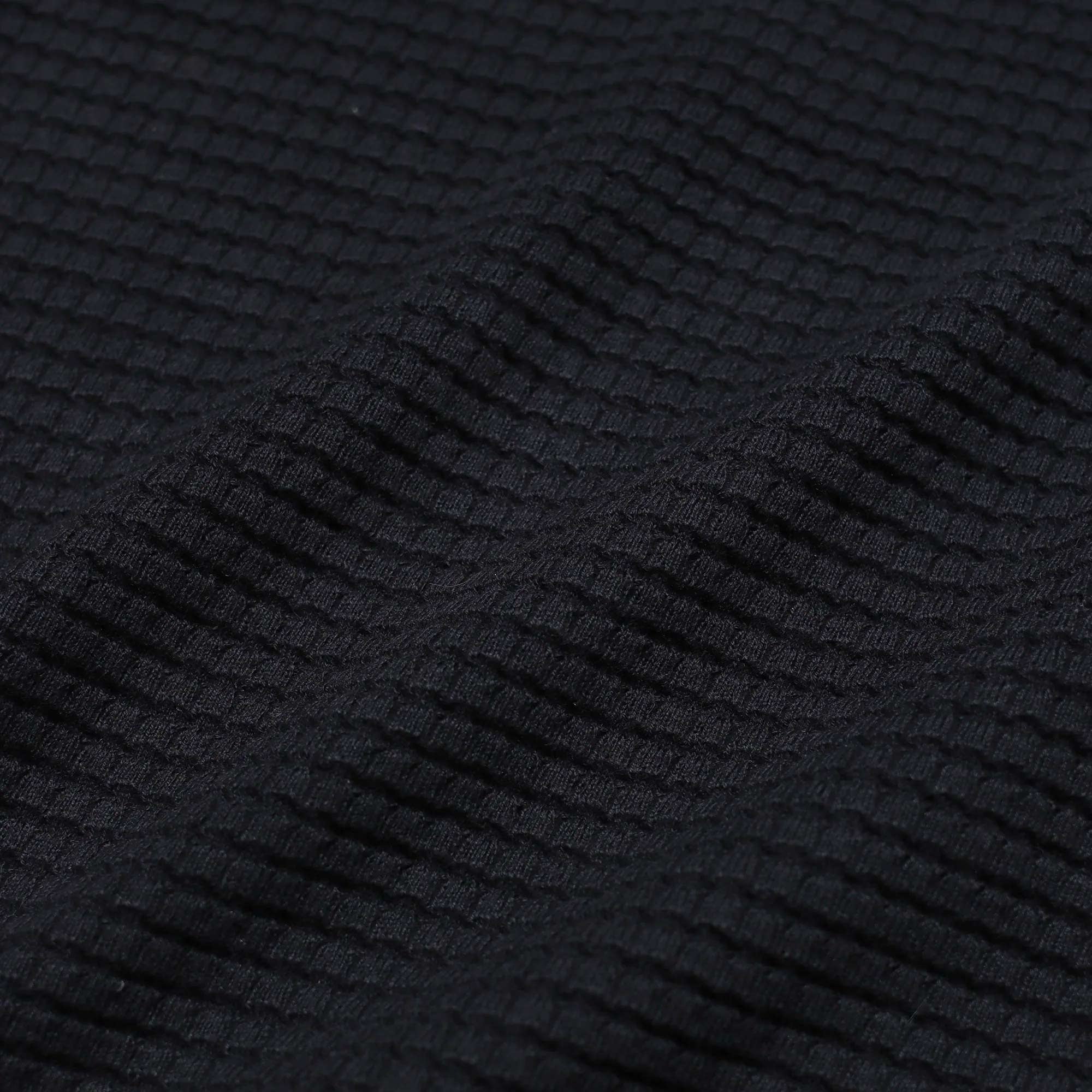 Far Afield Renard Knitted Polo - Black