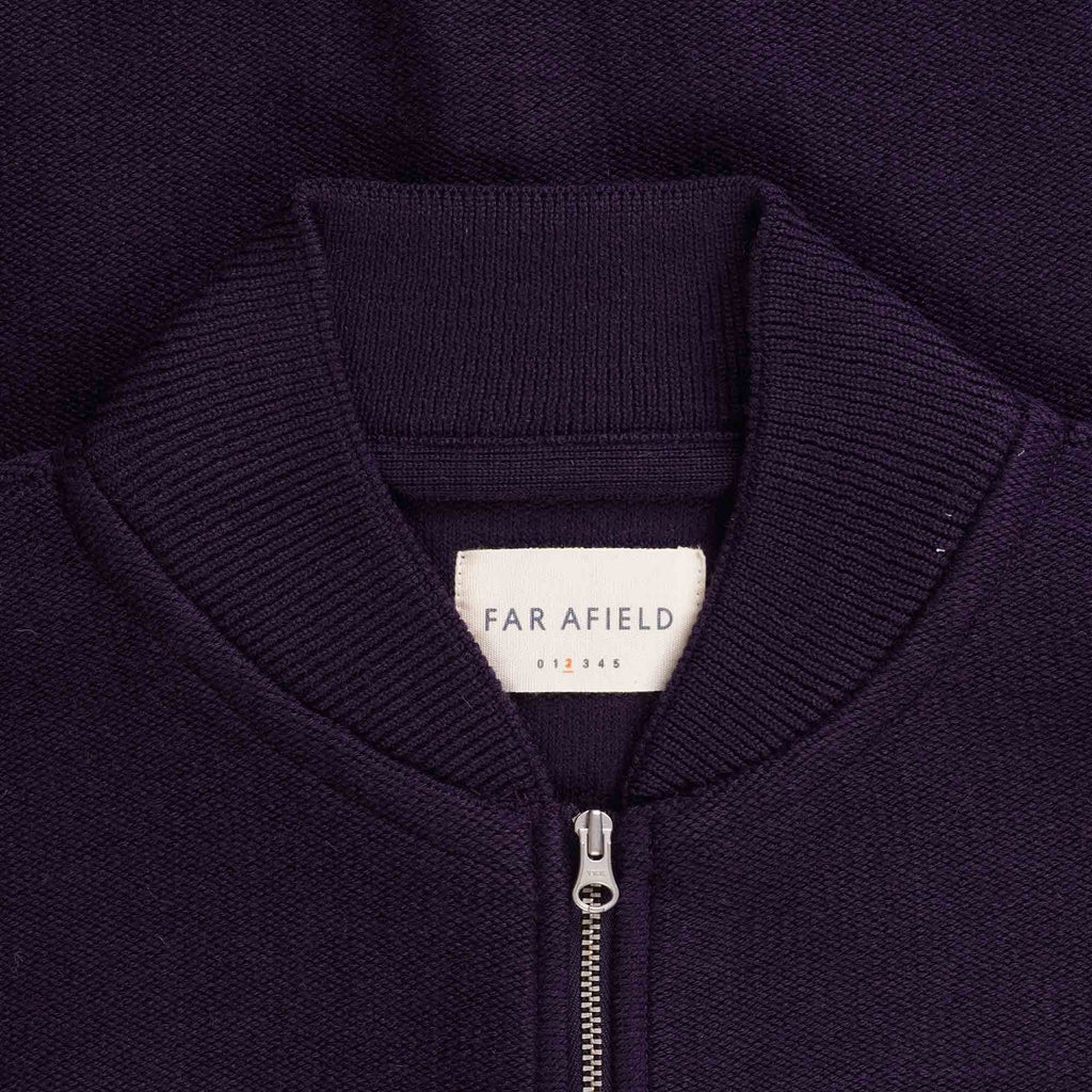 Far Afield Essa Cardigan - Purple