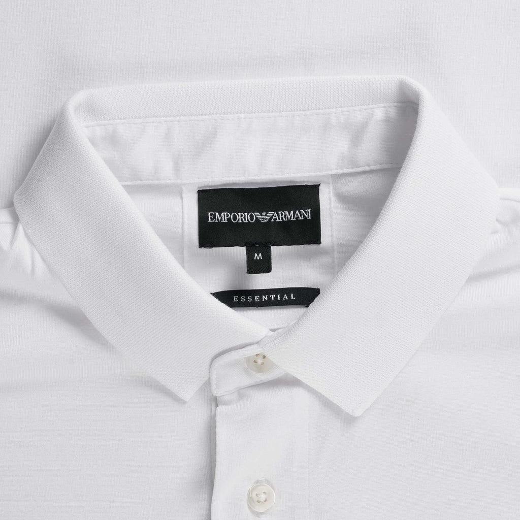 Emporio Armani Essentials Polo Shirt - Bianco