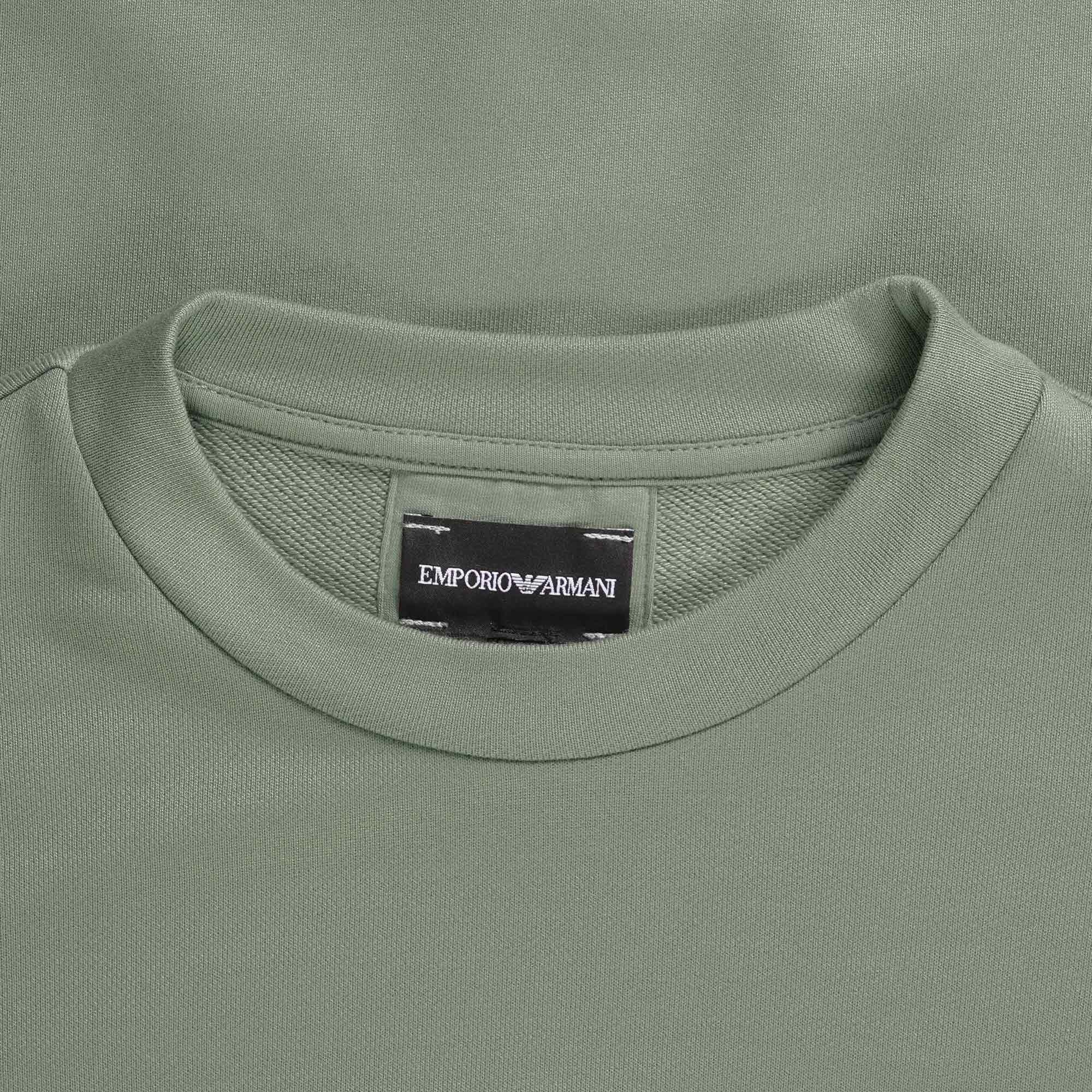 Emporio Armani Logo Sweatshirt - Salvia