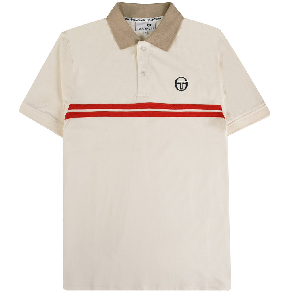 Sergio Tacchini Supermac Polo Shirt - Gardenia