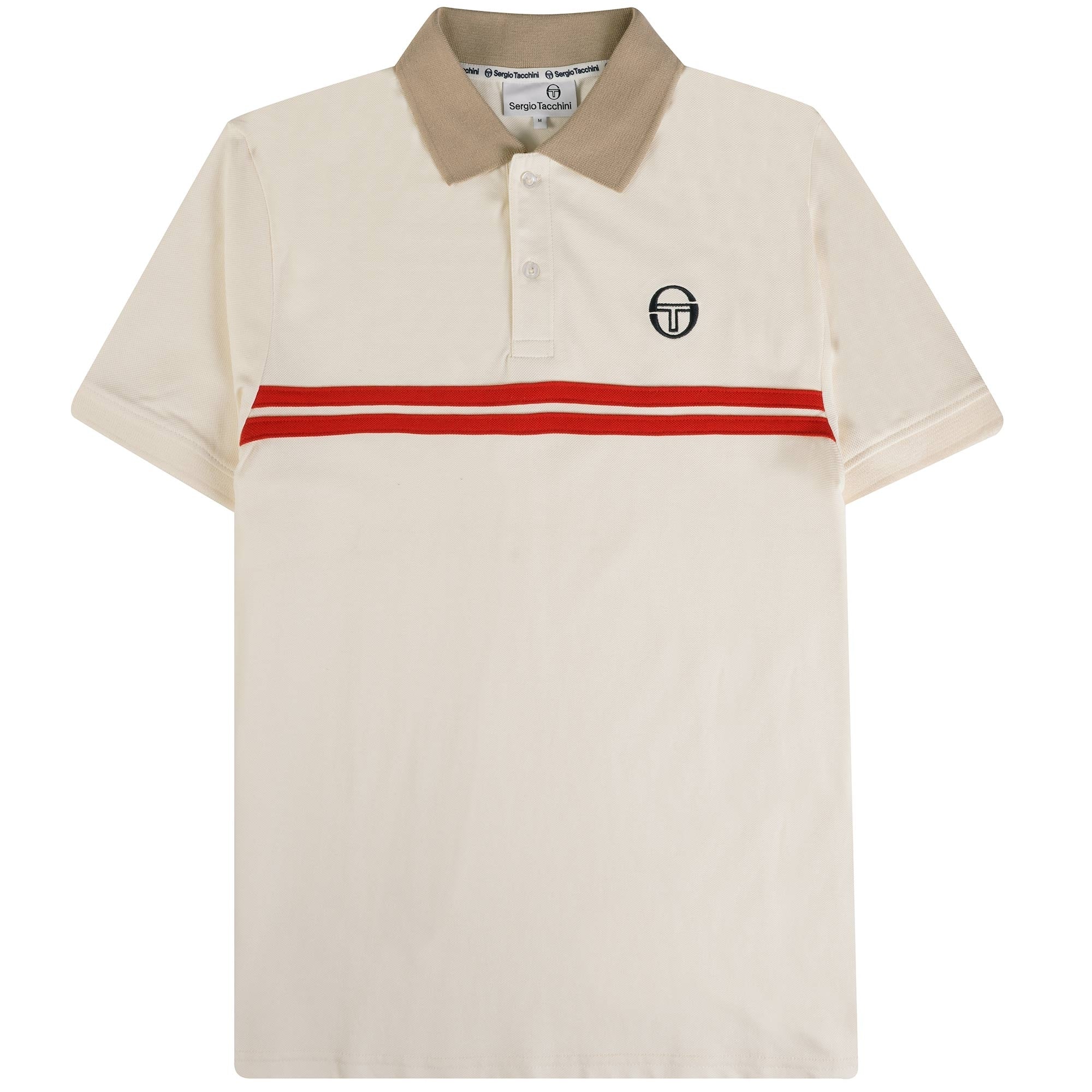 Sergio Tacchini Supermac Polo Shirt - Gardenia