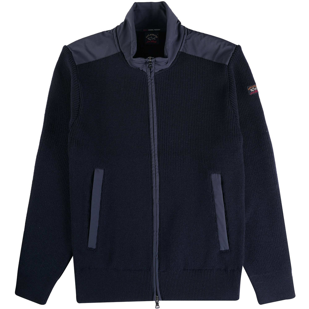 Full Zip Sailor Cardigan - Navy