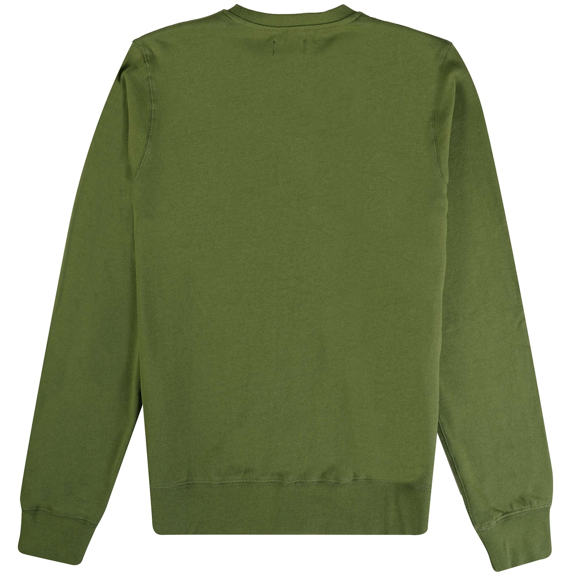 Aquascutum Large Logo Sweatshirt - Army Green