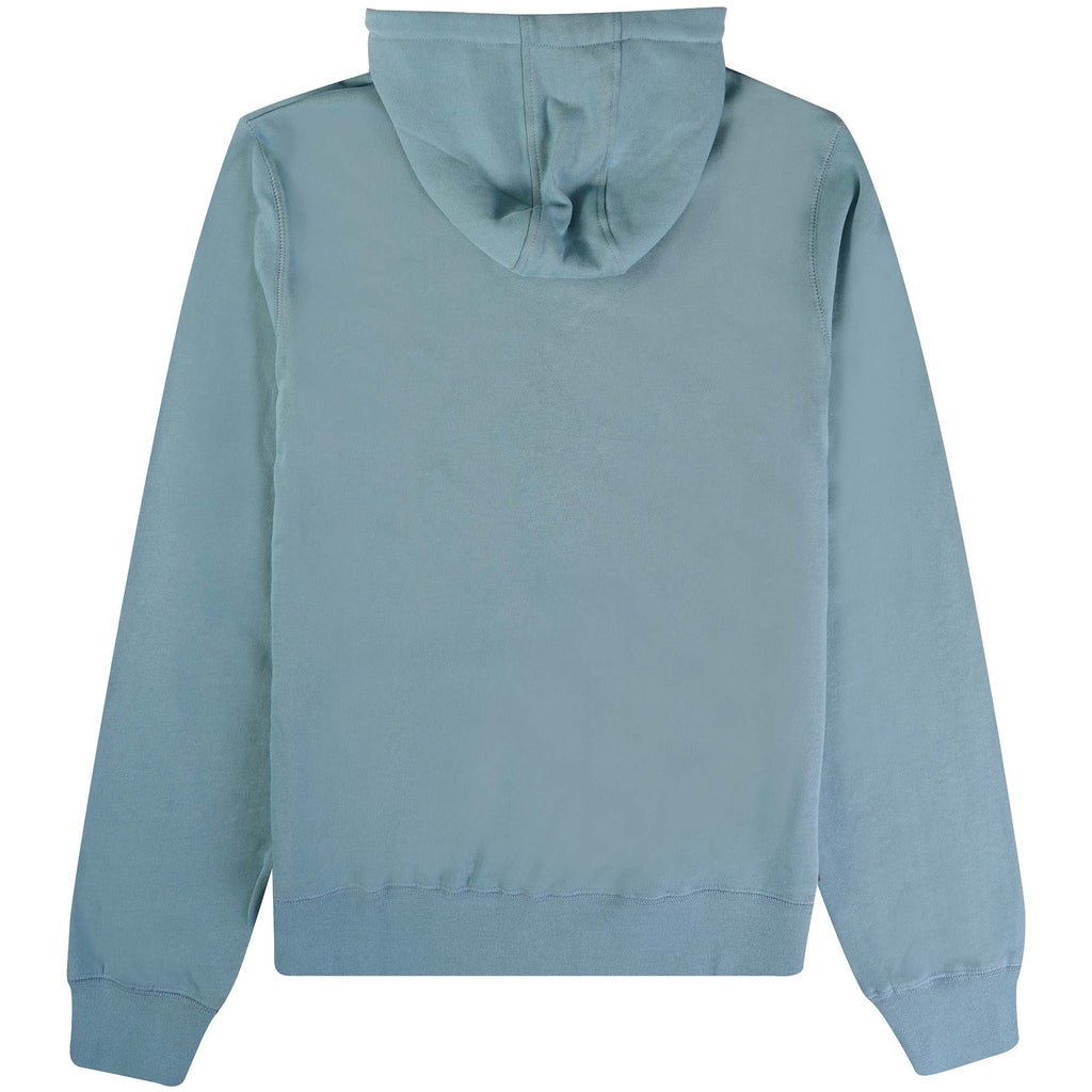 Aquascutum Small Logo Hoodie - Avio