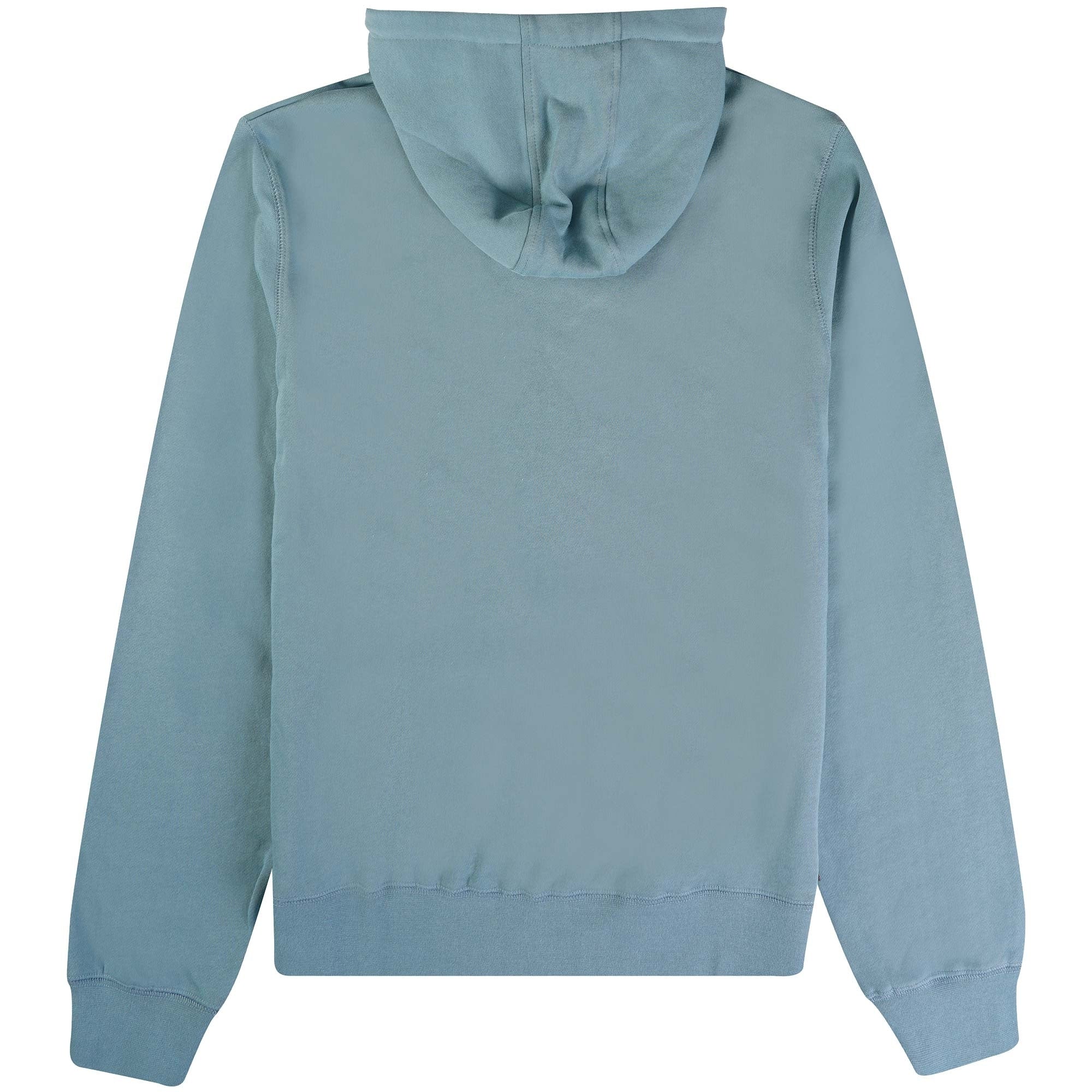 Aquascutum Small Logo Hoodie - Avio