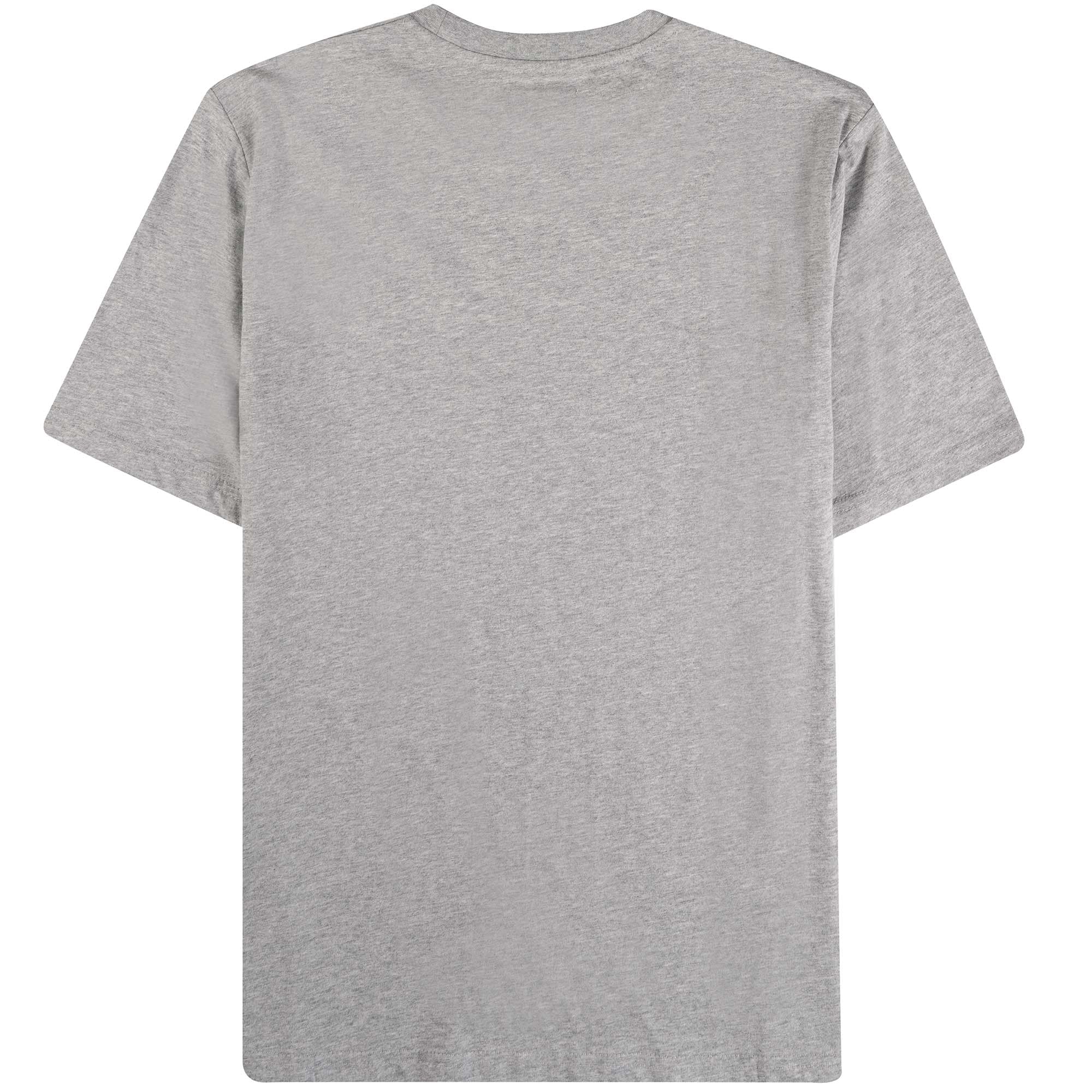 Aquascutum Large Logo T-Shirt - Grey Mel