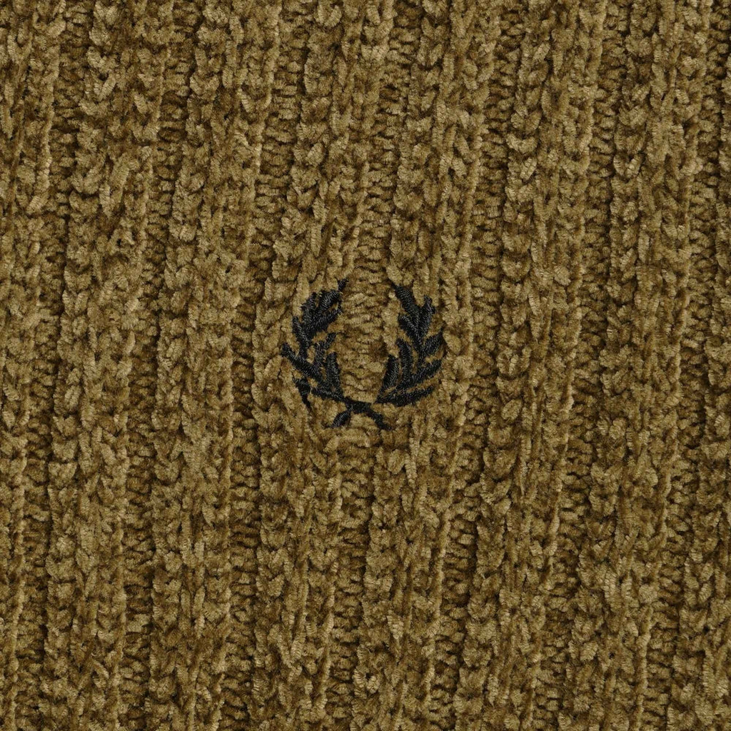 Fred Perry Chenille Rib Jumper - Shaded Stone