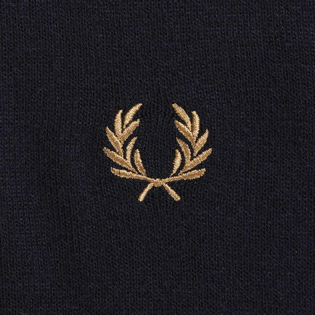 Fred Perry Roll Neck Jumper - Navy