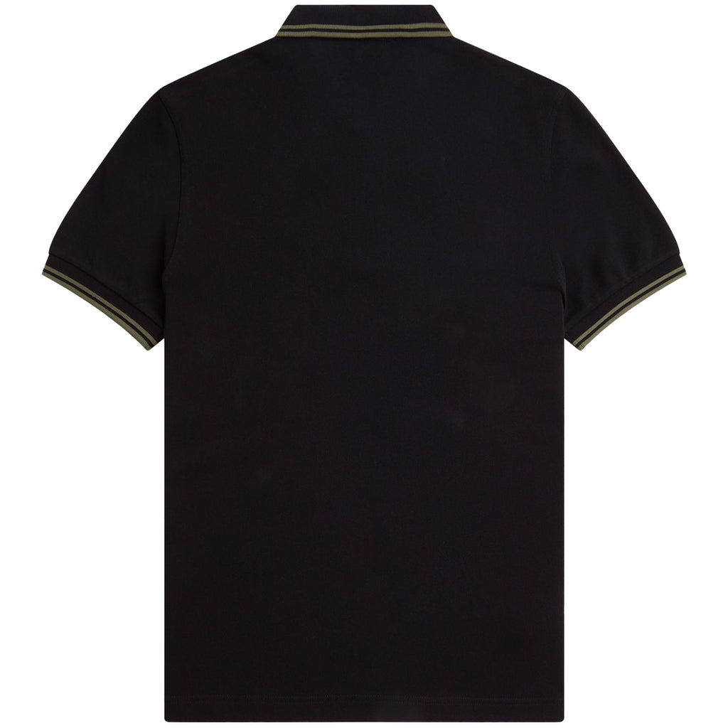 M3600 Twin Tipped Polo Shirt - Black