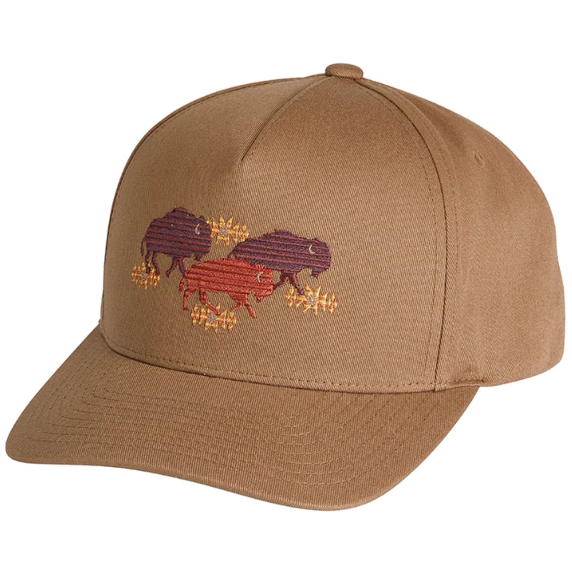 Pendleton Woolen Mills Buffalo Embroidered Hat - Tan