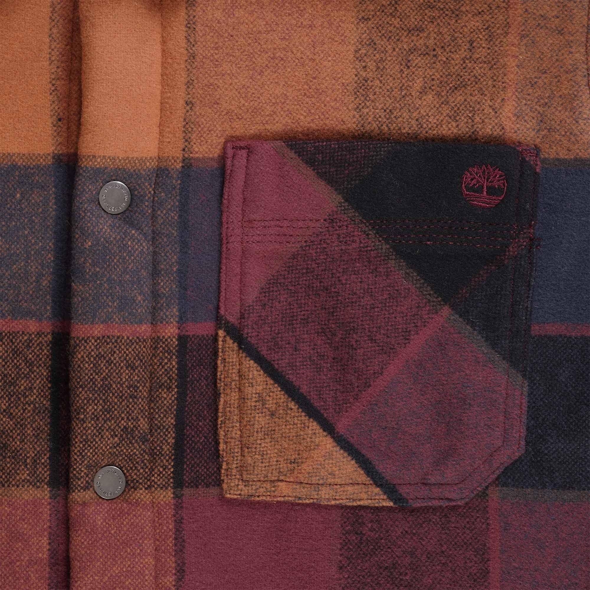 Timberland Sherpa Overshirt - Orange