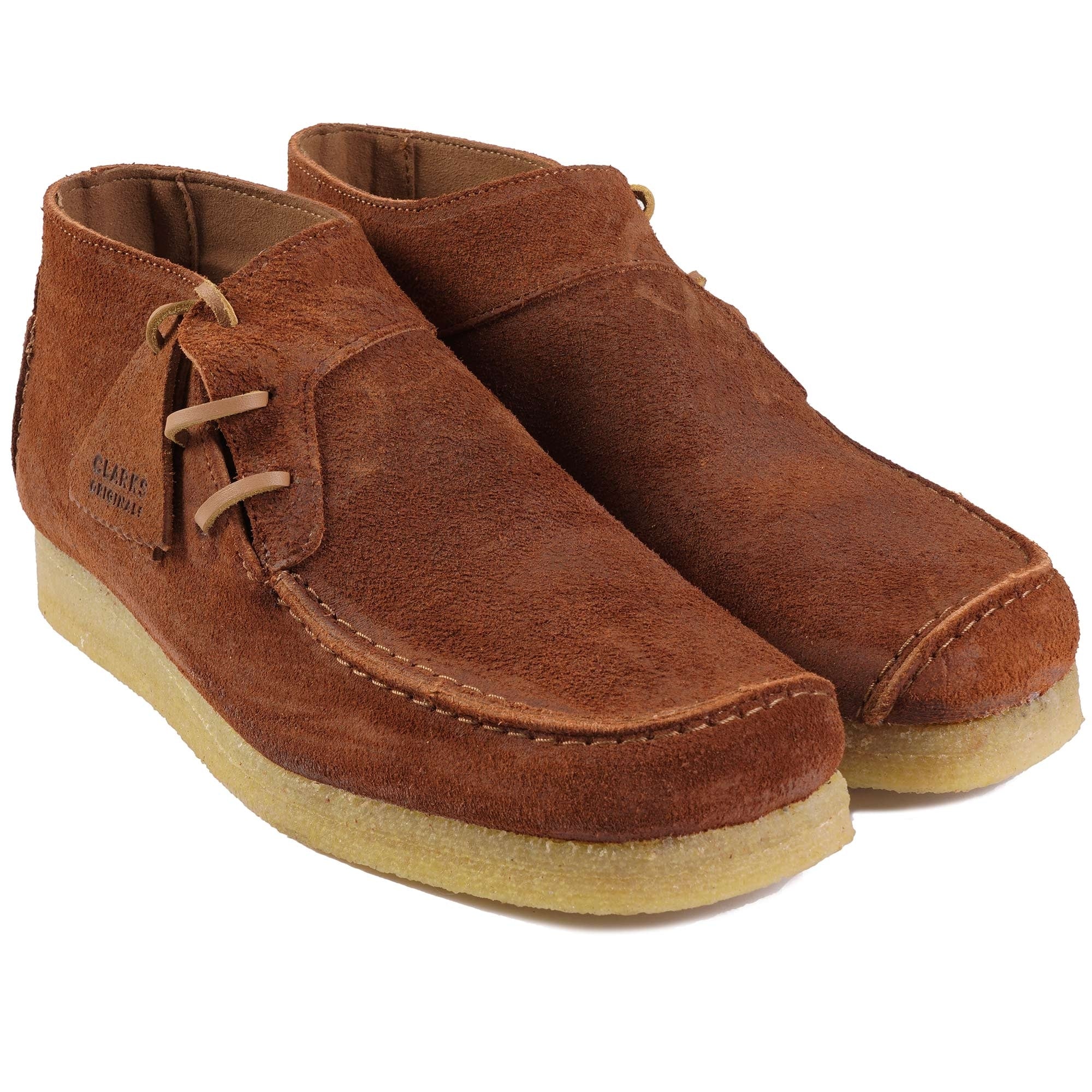 美品★廃盤 ClarksWallabees LUGGER UK4 23cm Clarks Originals Lugger Boot - Rust Brown – Stuarts London