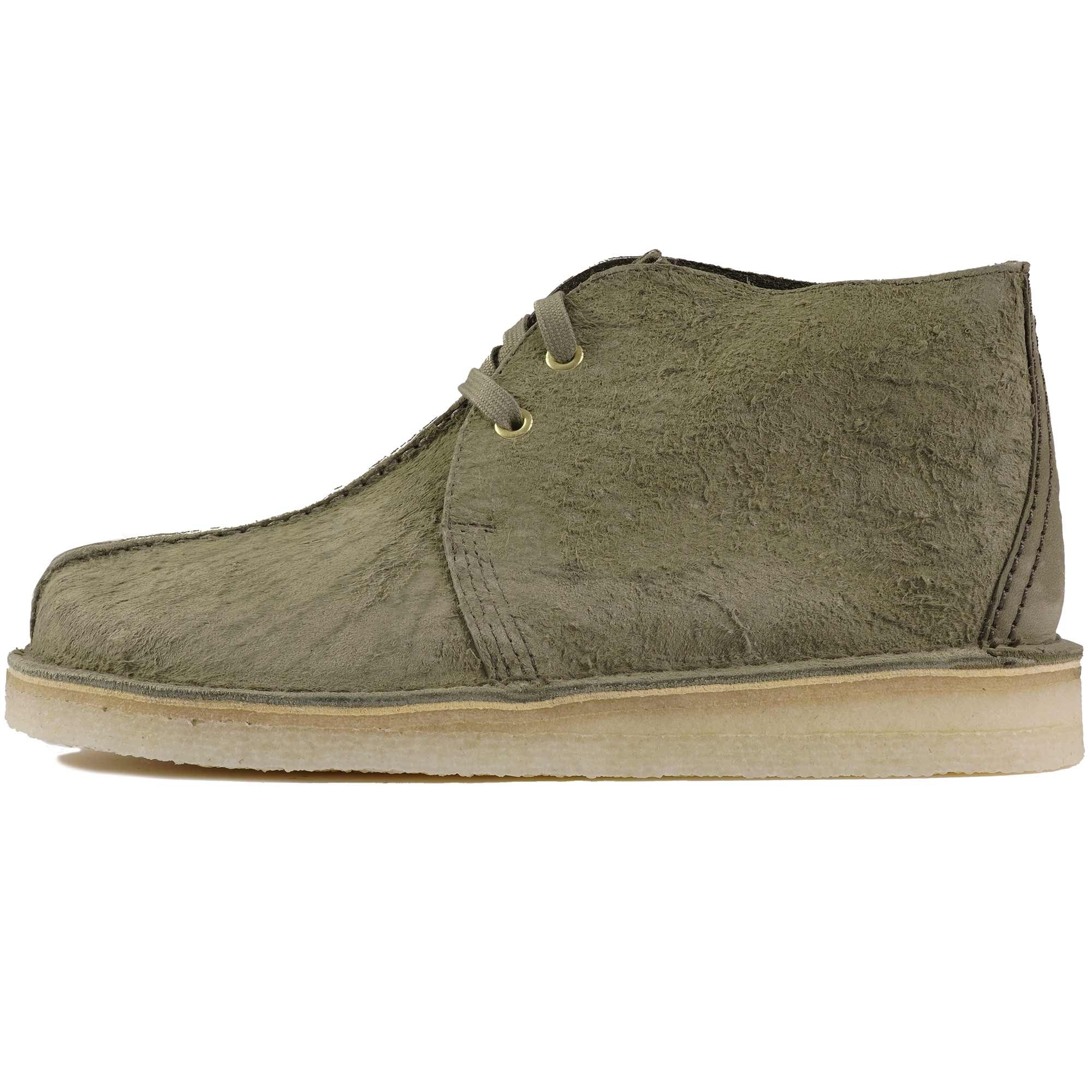 Clarks Originals Desert Trek Hi - Forest Green – Stuarts London