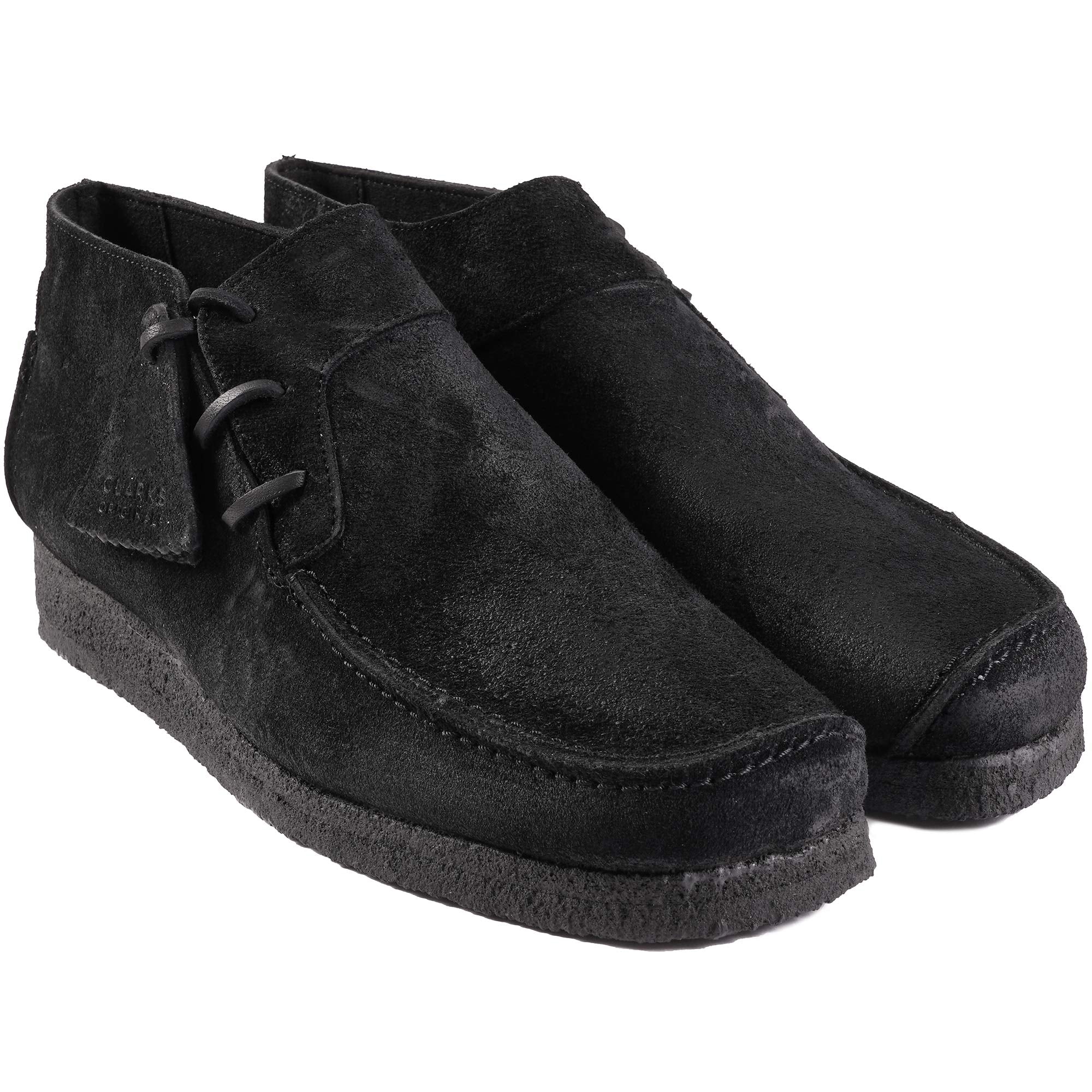 Clarks Originals Lugger Boot - Black Waxy – Stuarts London