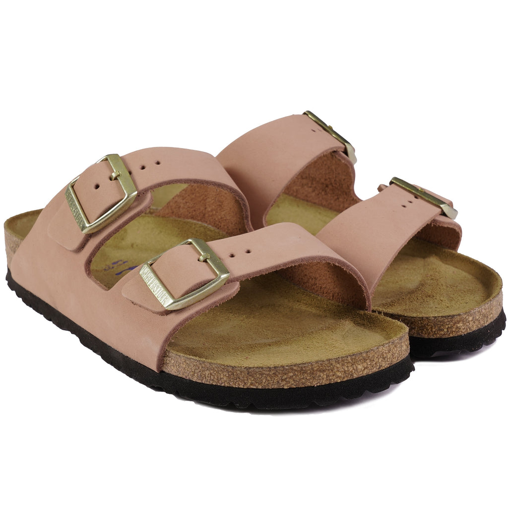 Birkenstock Womens Arizona Soft Footbed - Old Rose