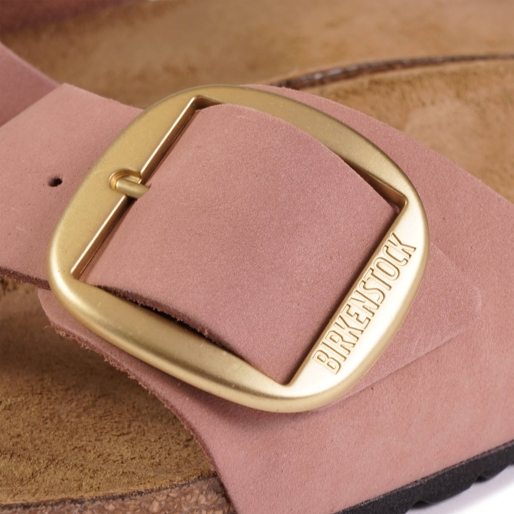 Birkenstock Womens Madrid Big Buckle - Old Rose