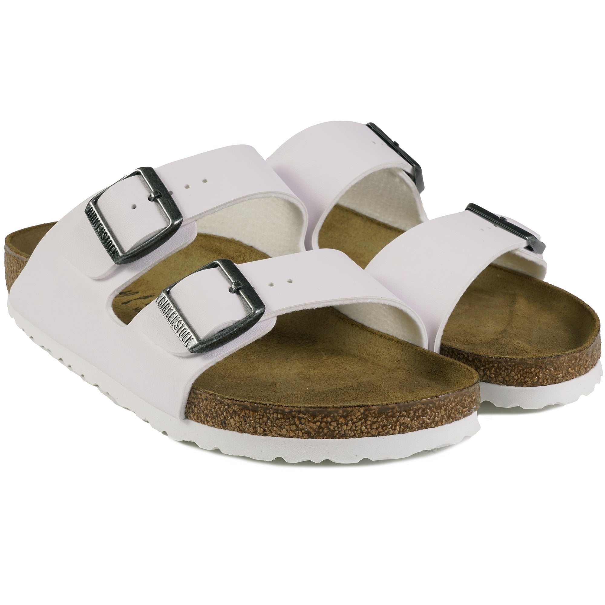 Birkenstock Womens Arizona - White