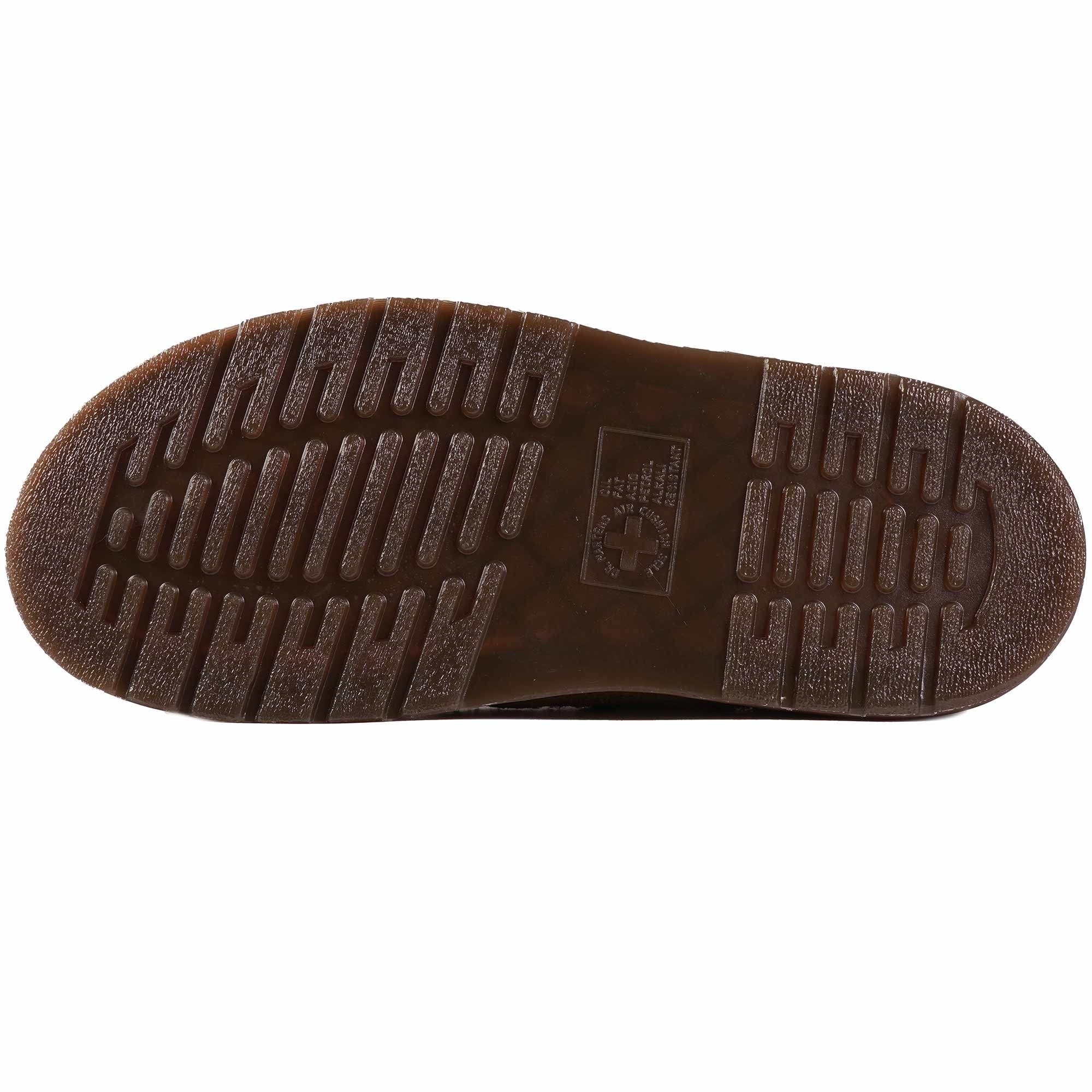 Dr. Martens Isham Long Napped Suede - Pecan Brown