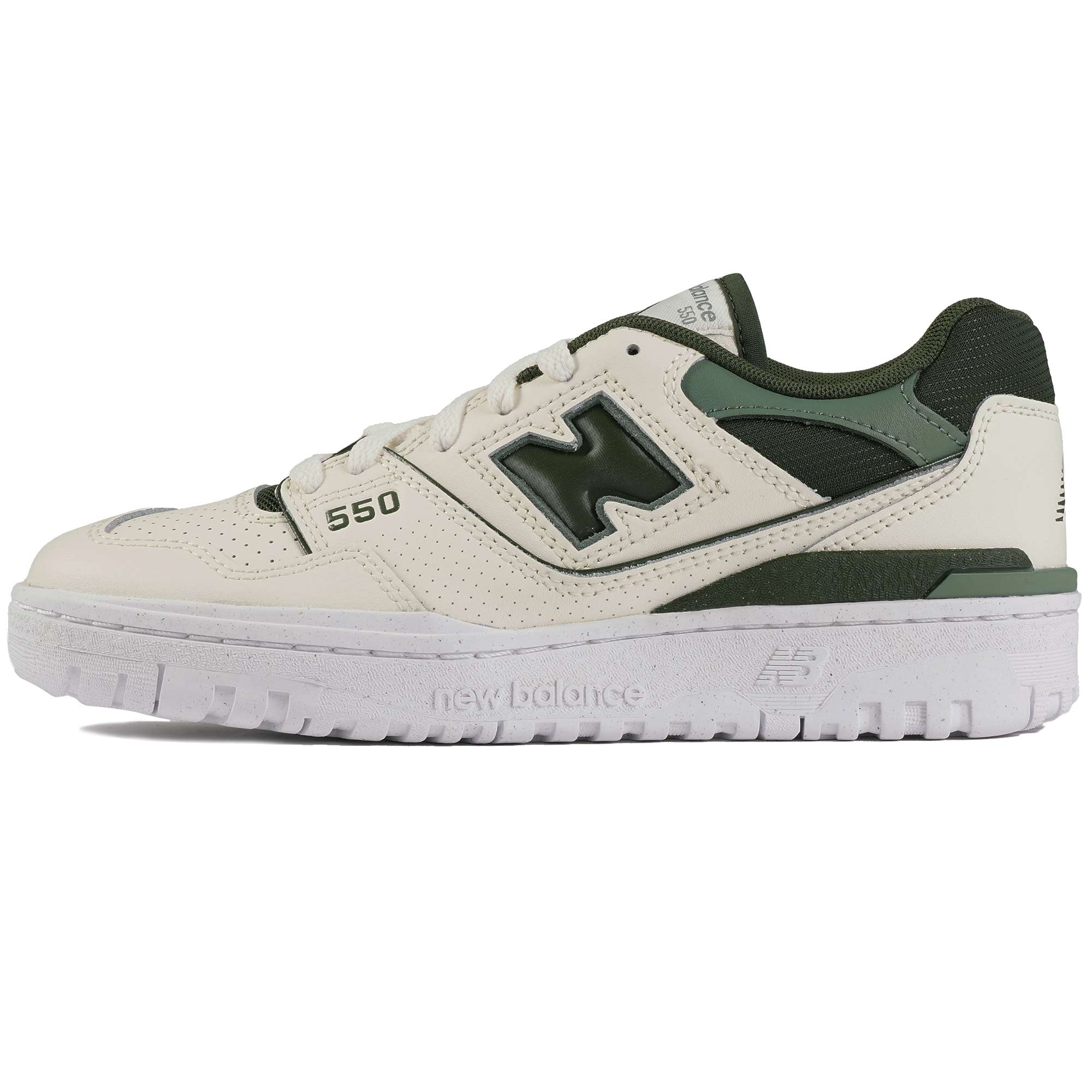 New Balance Women's 550 - Angora and Green