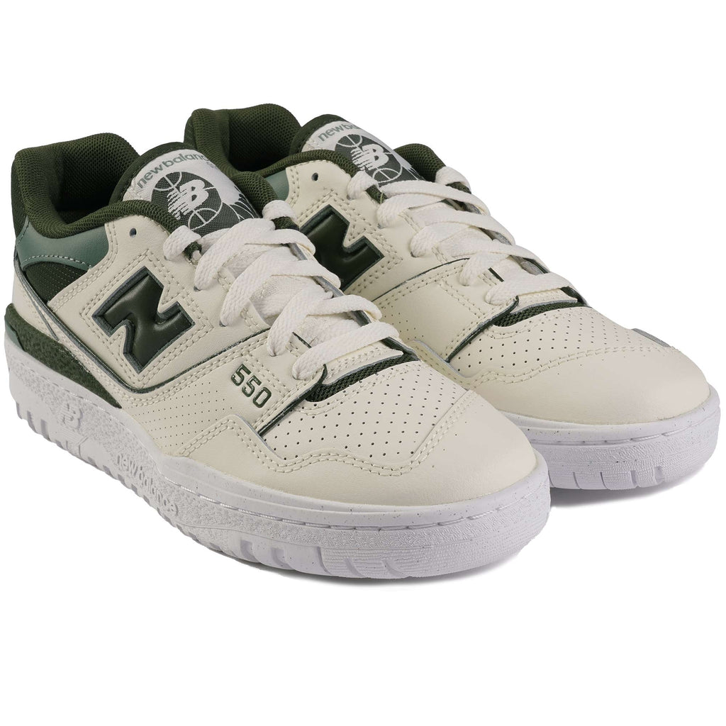 New Balance Women's 550 - Angora and Green