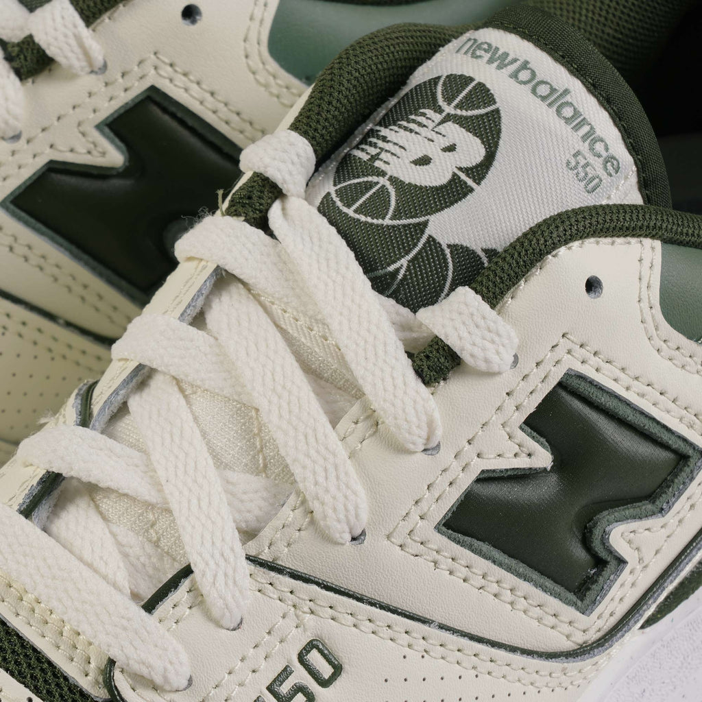New Balance Women's 550 - Angora and Green