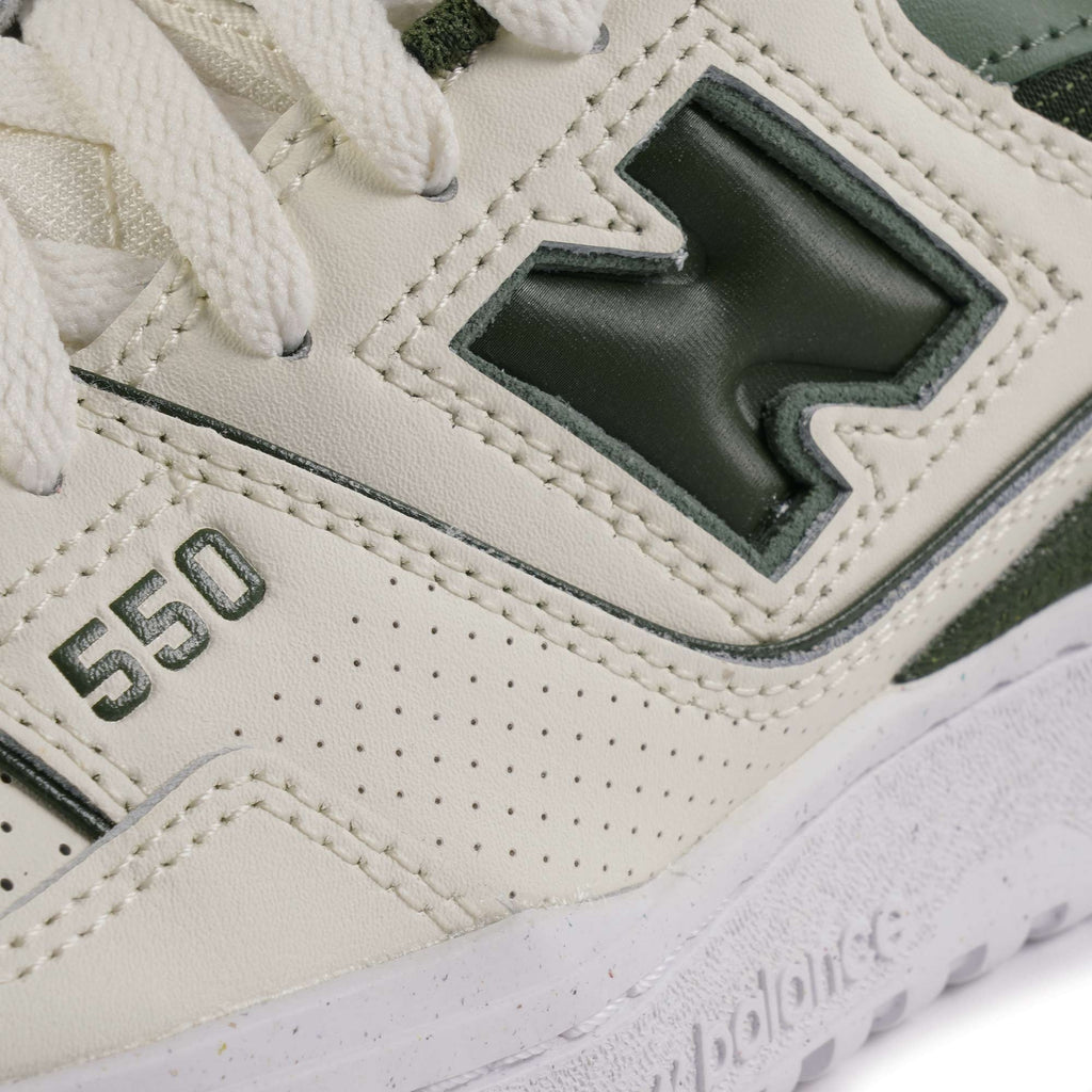 New Balance Women's 550 - Angora and Green