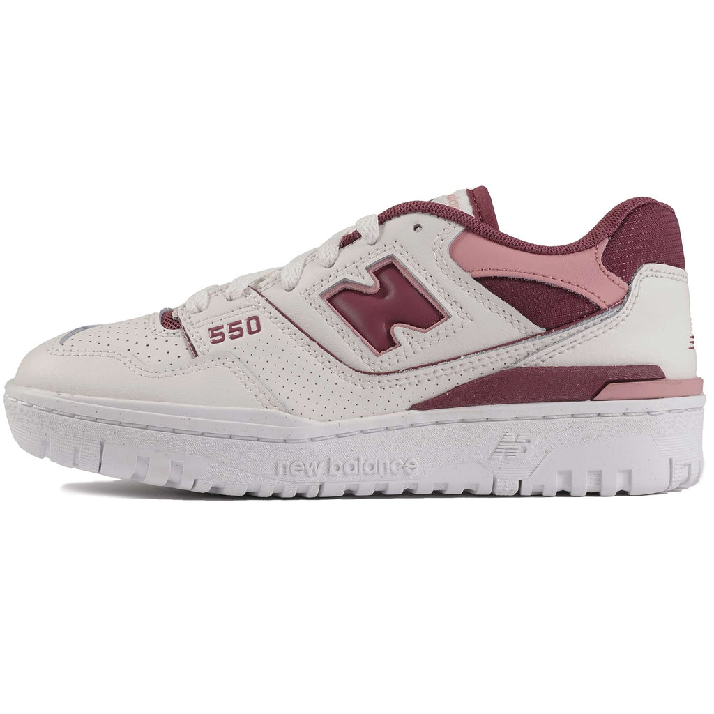 New Balance Women's 550 - White and Red