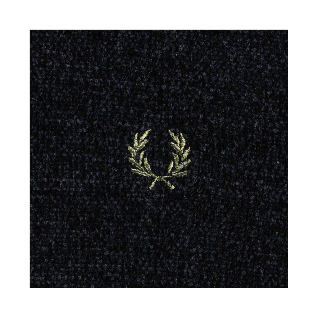 Fred Perry Chenille Rib Jumper - Black