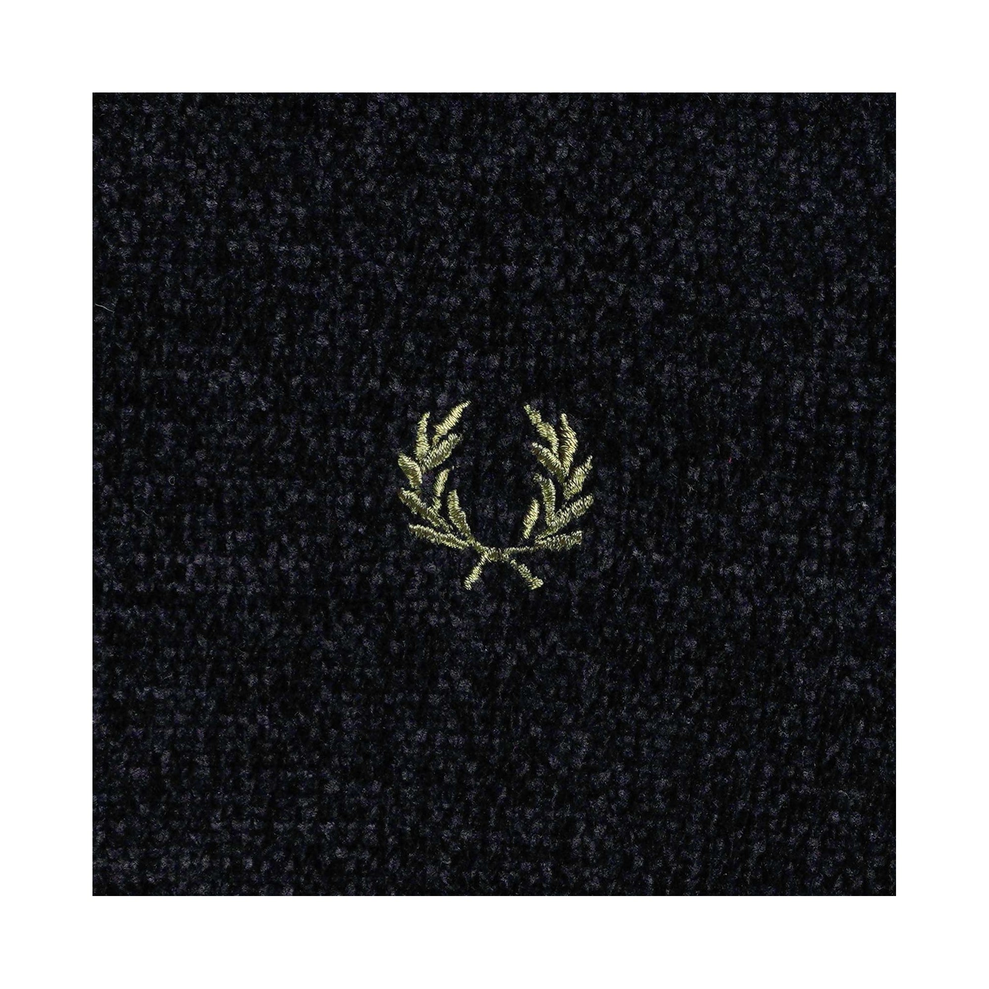 Fred Perry Chenille Rib Jumper - Black