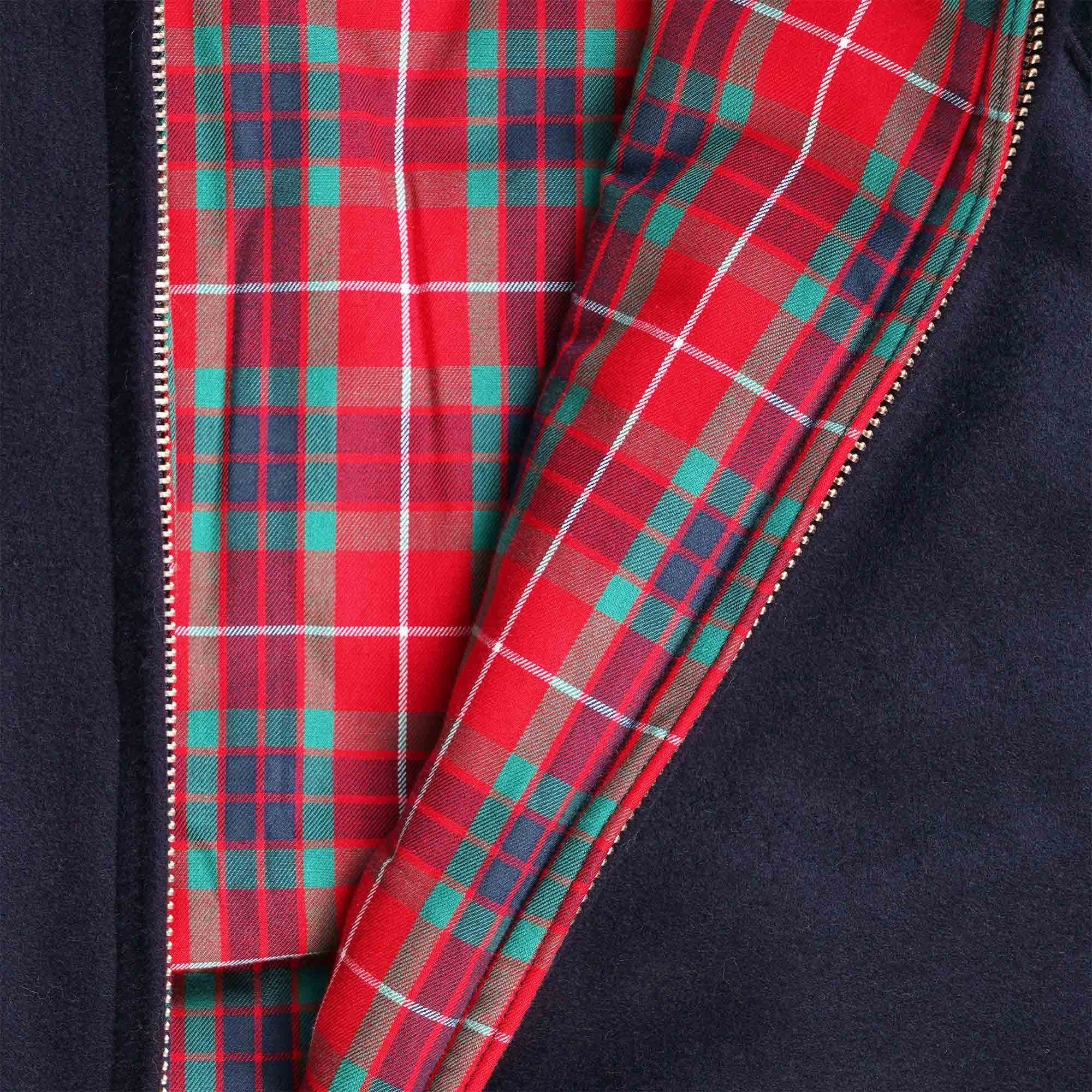 Baracuta G9 Melton Wool - Deep Blue