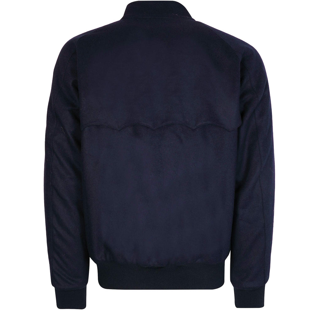 Baracuta G9 Melton Wool - Deep Blue