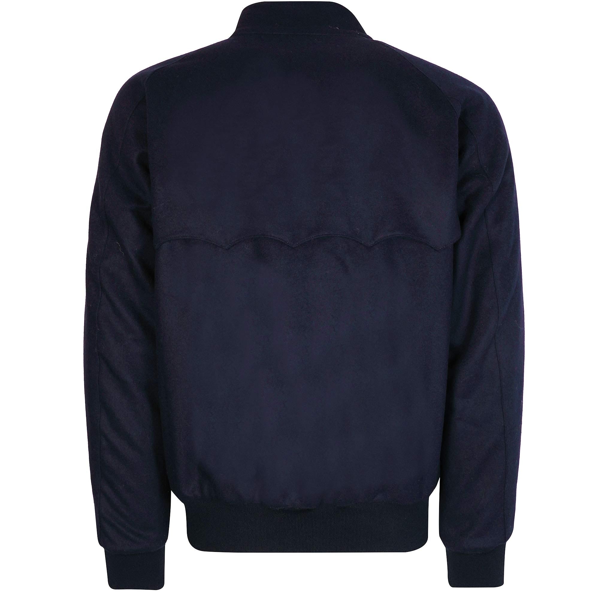Baracuta G9 Melton Wool - Deep Blue