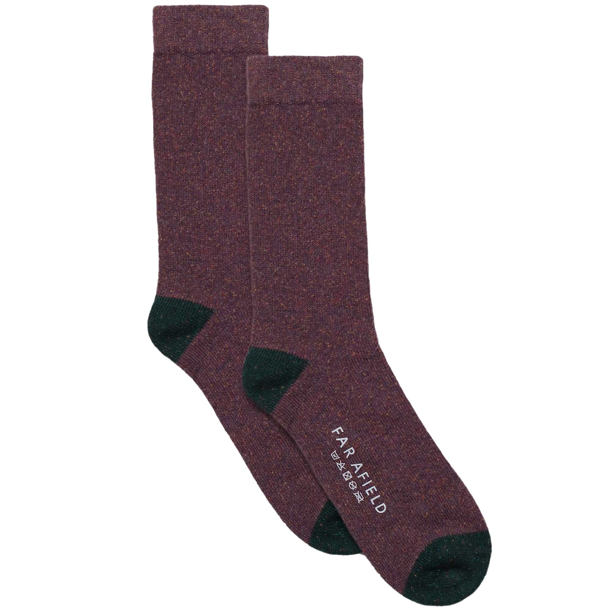 Far Afield Neppy Socks - Purple