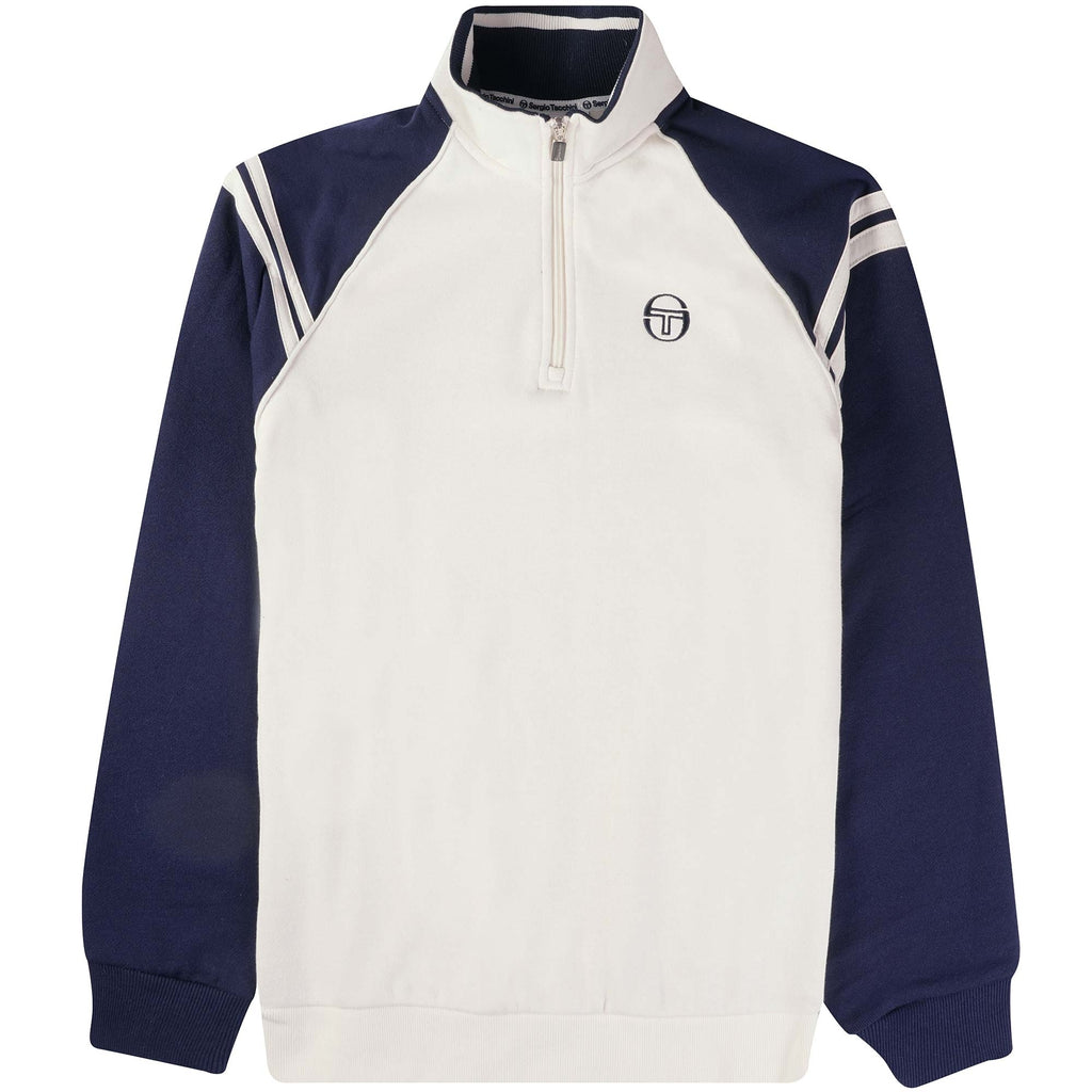 Sergio Tacchini Ascot 1/2 Zip Sweatshirt - Gardenia