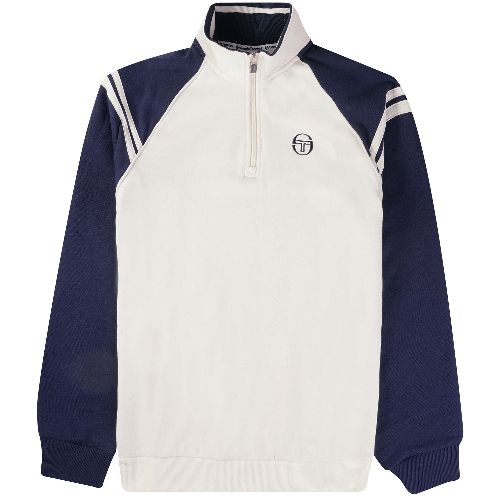 Sergio Tacchini Ascot 1/2 Zip Sweatshirt - Gardenia
