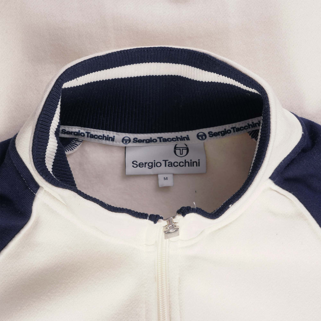Sergio Tacchini Ascot 1/2 Zip Sweatshirt - Gardenia