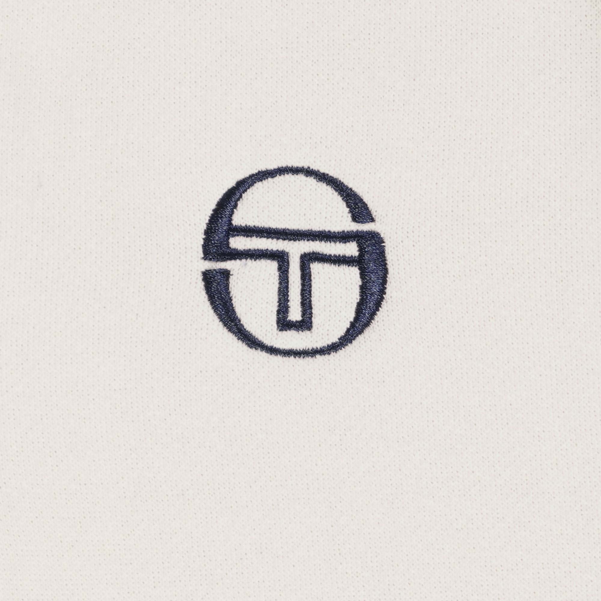 Sergio Tacchini Ascot 1/2 Zip Sweatshirt - Gardenia