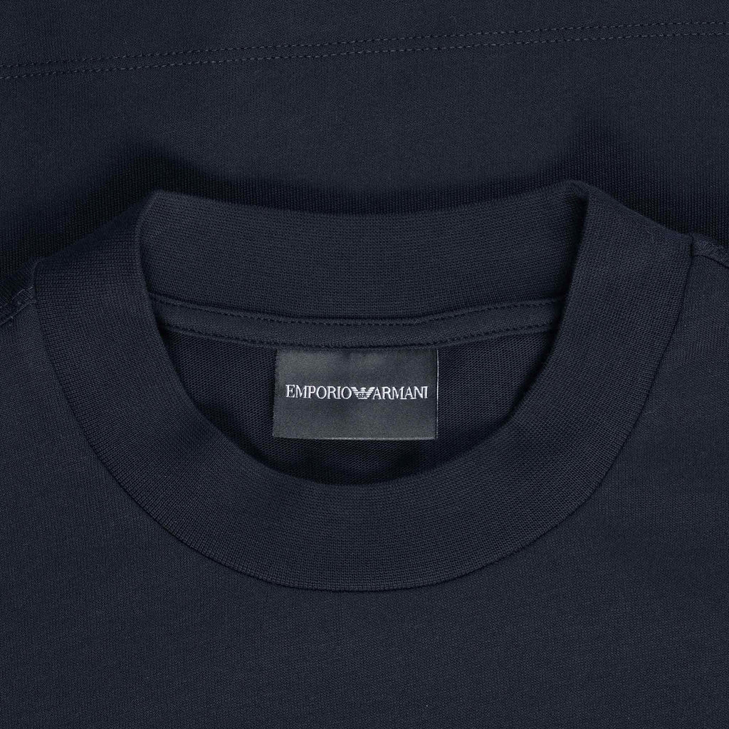 Emporio Armani Logo T-Shirt - Navy
