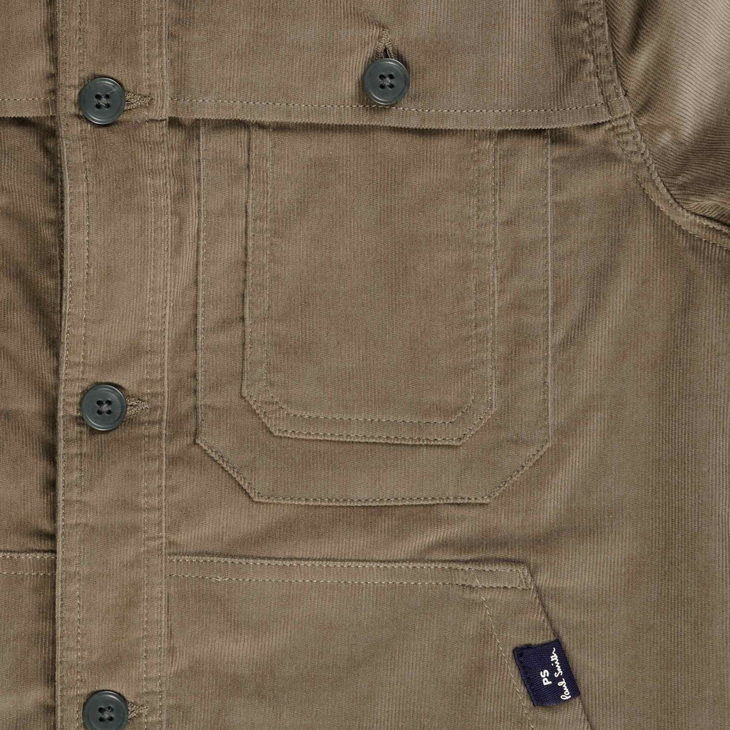 Paul Smith Stretch-Corduroy Work Jacket - Brown