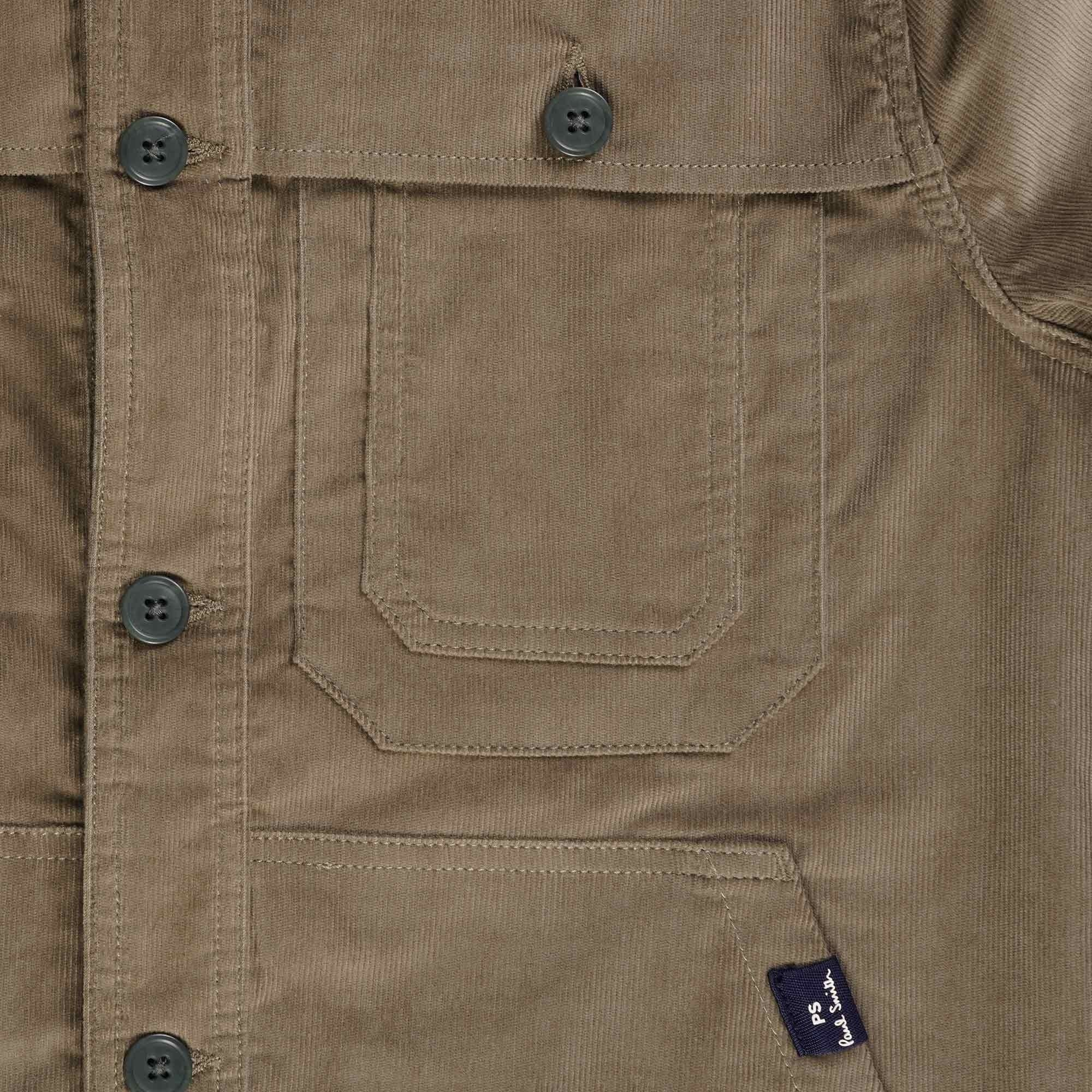 Paul Smith Stretch-Corduroy Work Jacket - Brown