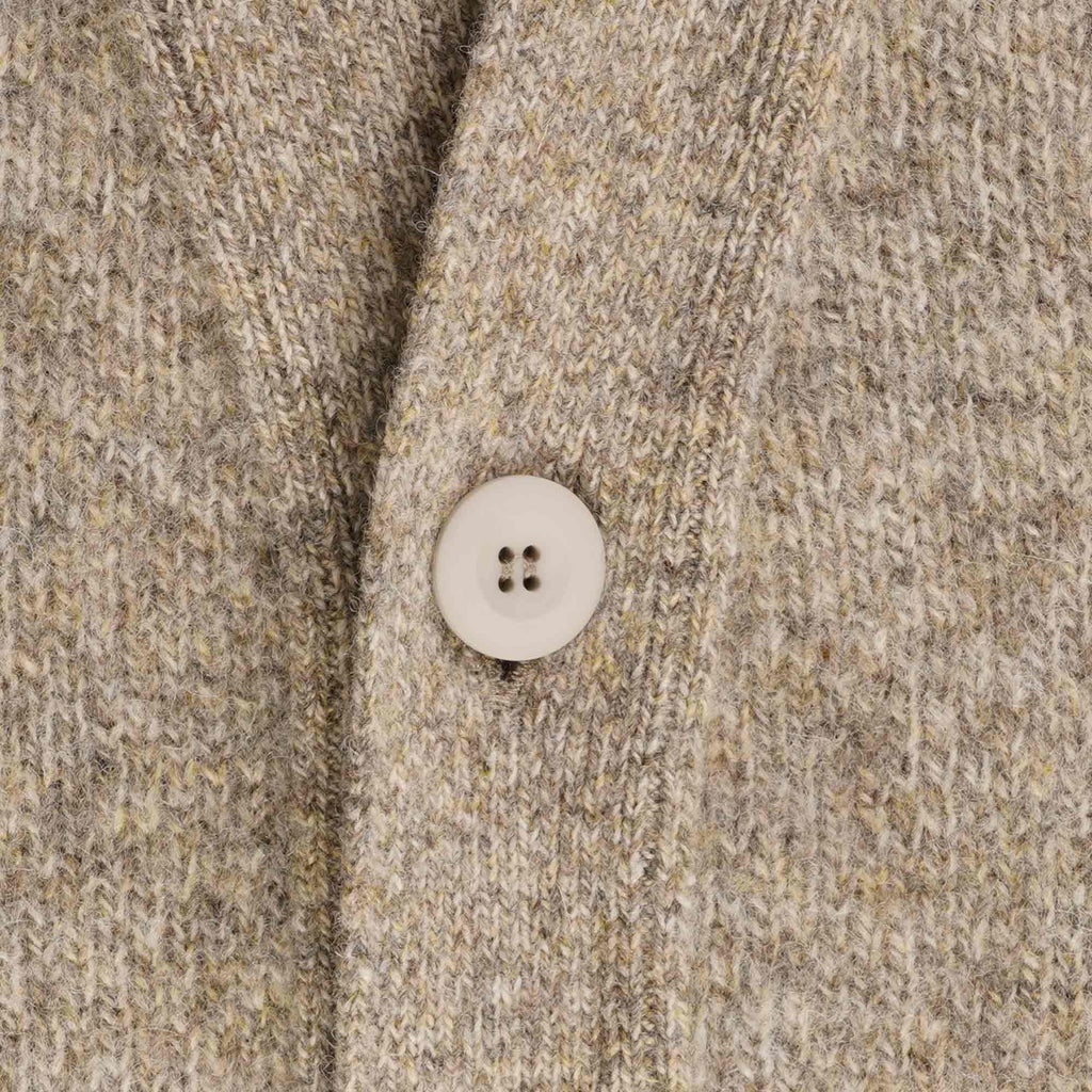 Howlin' Shaggy Bear Cardigan - Shrooms