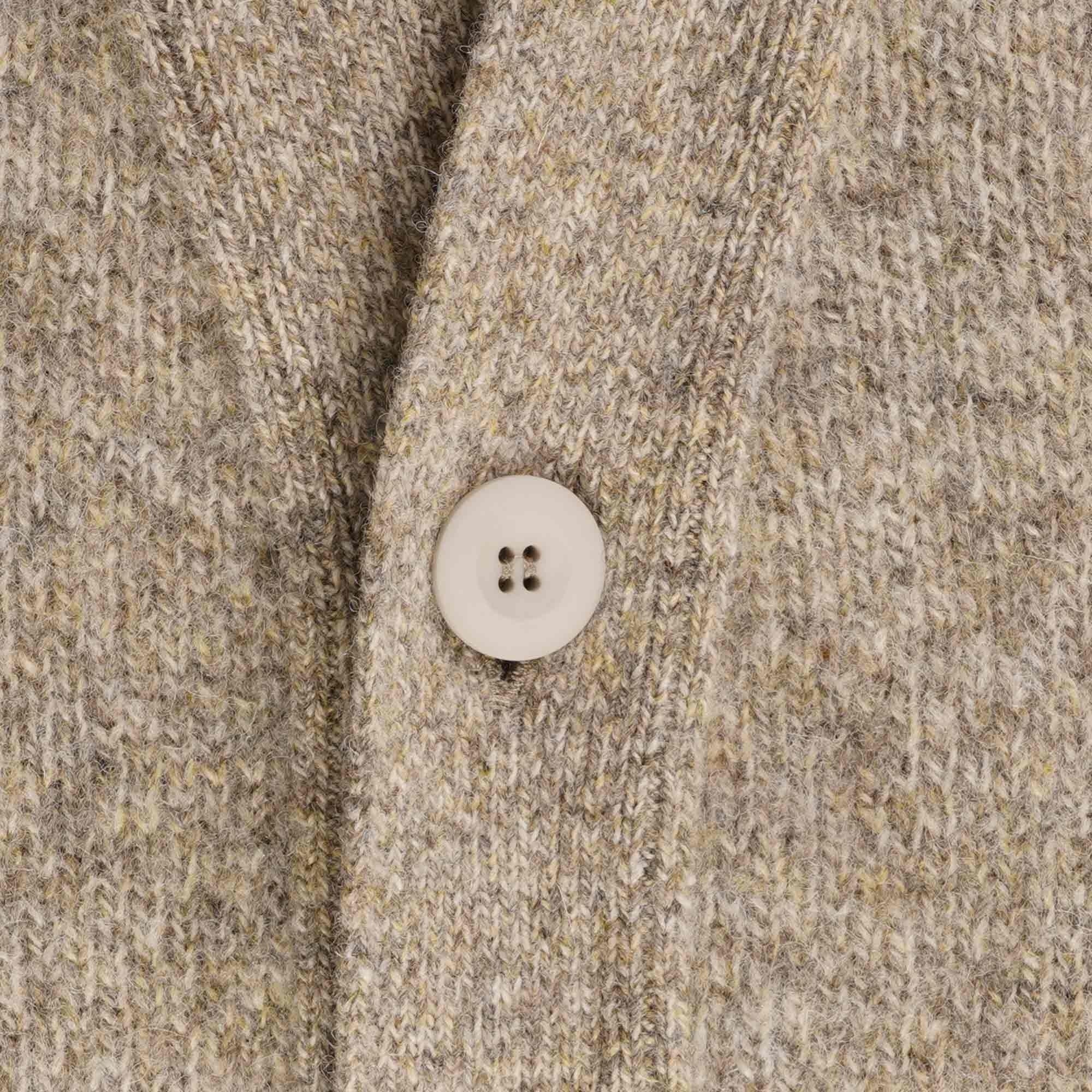 Howlin' Shaggy Bear Cardigan - Shrooms