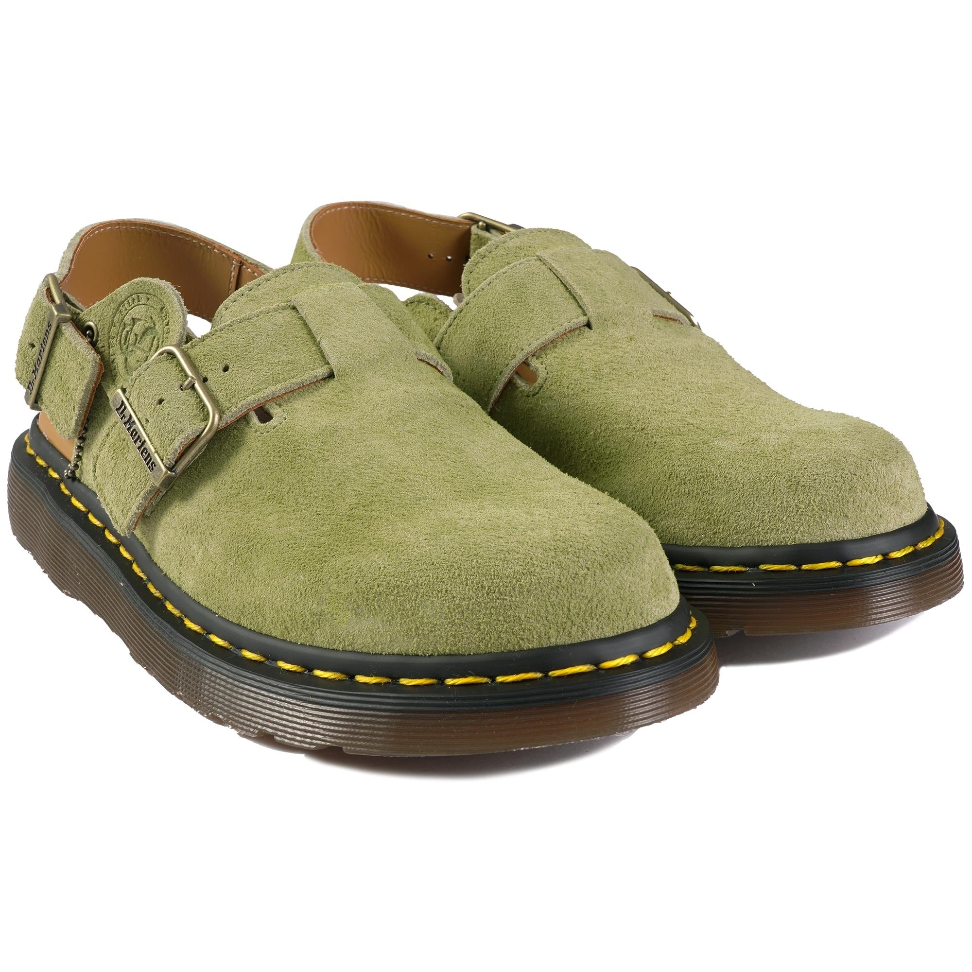 Dr. Martens Made In England Jorge Desert Oasis Suede - Desert Green