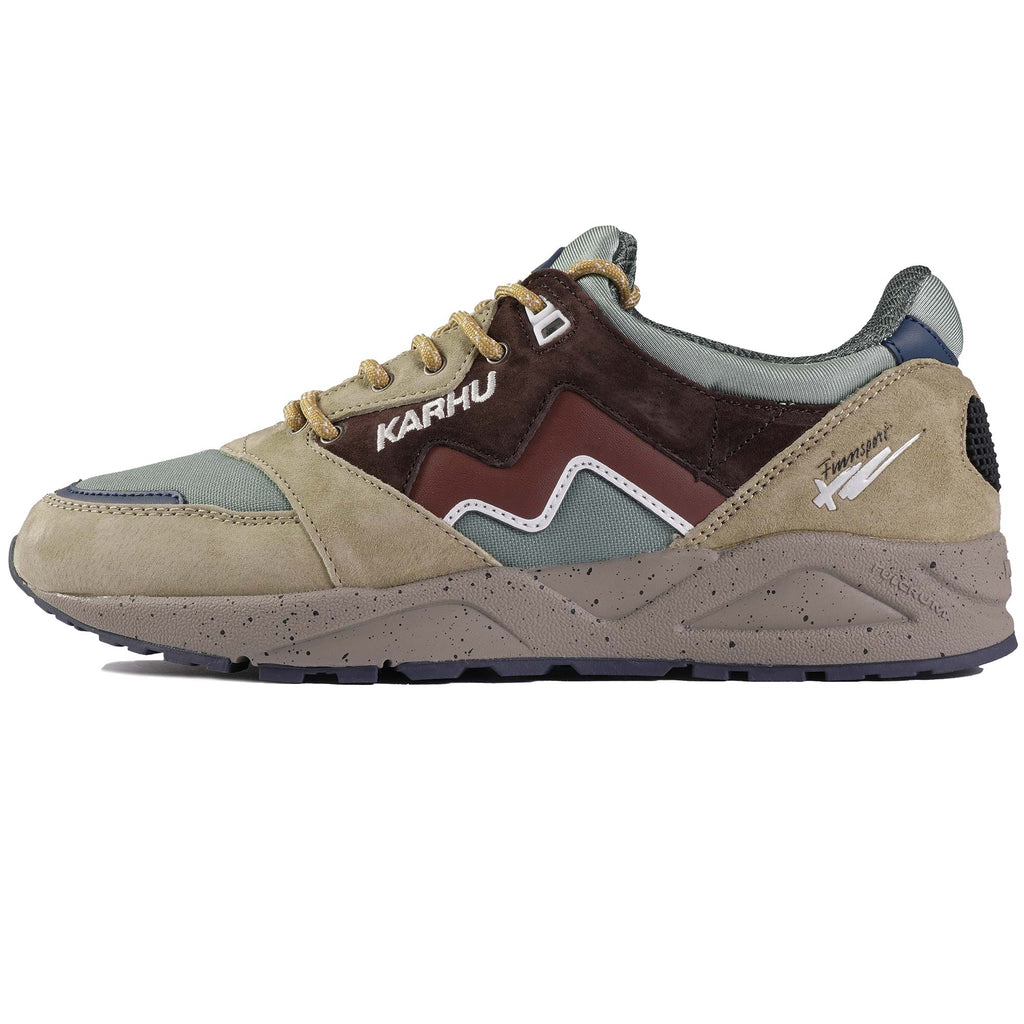 Karhu Aria 95 - Slate Green and Cappuccino
