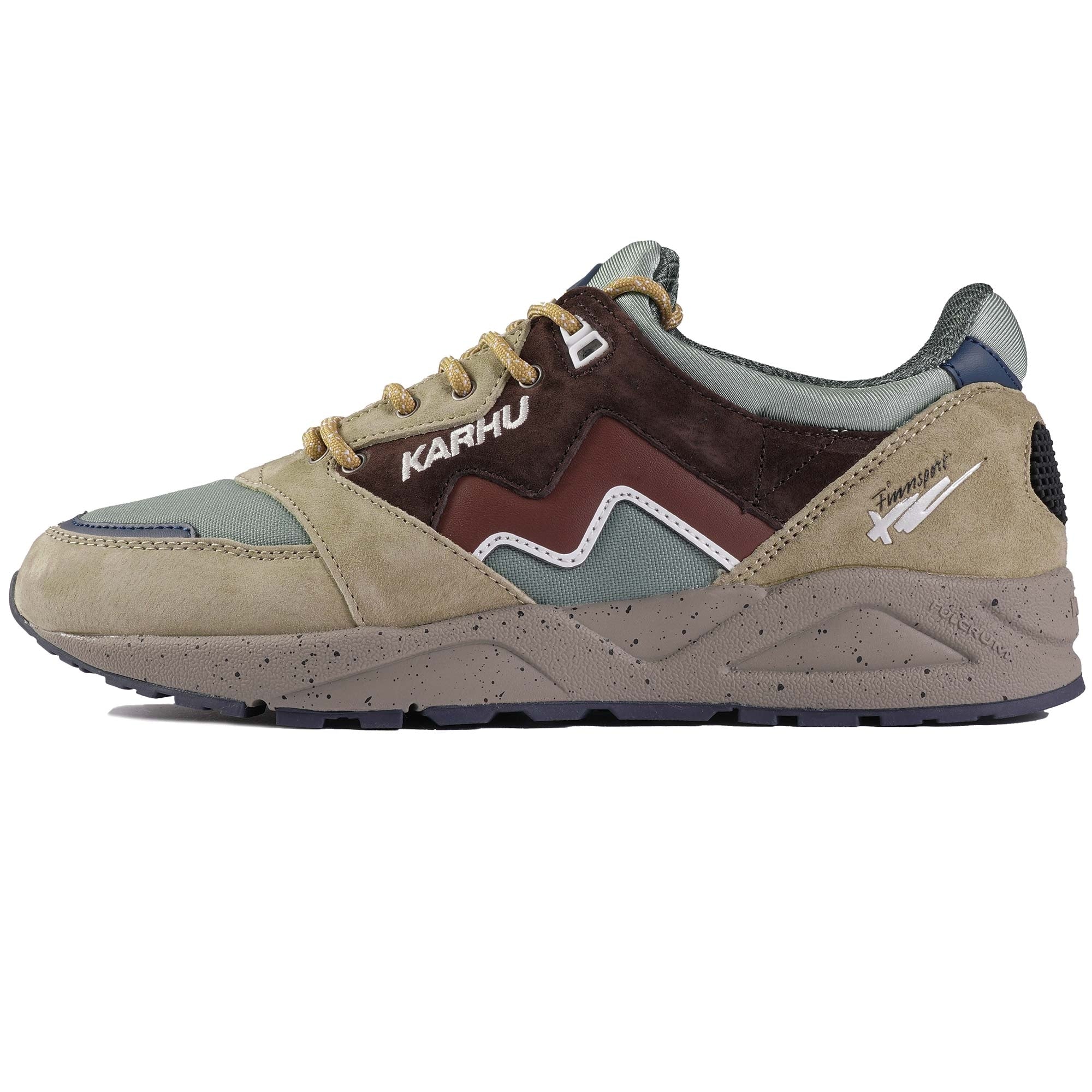 Karhu Aria 95 - Slate Green and Cappuccino