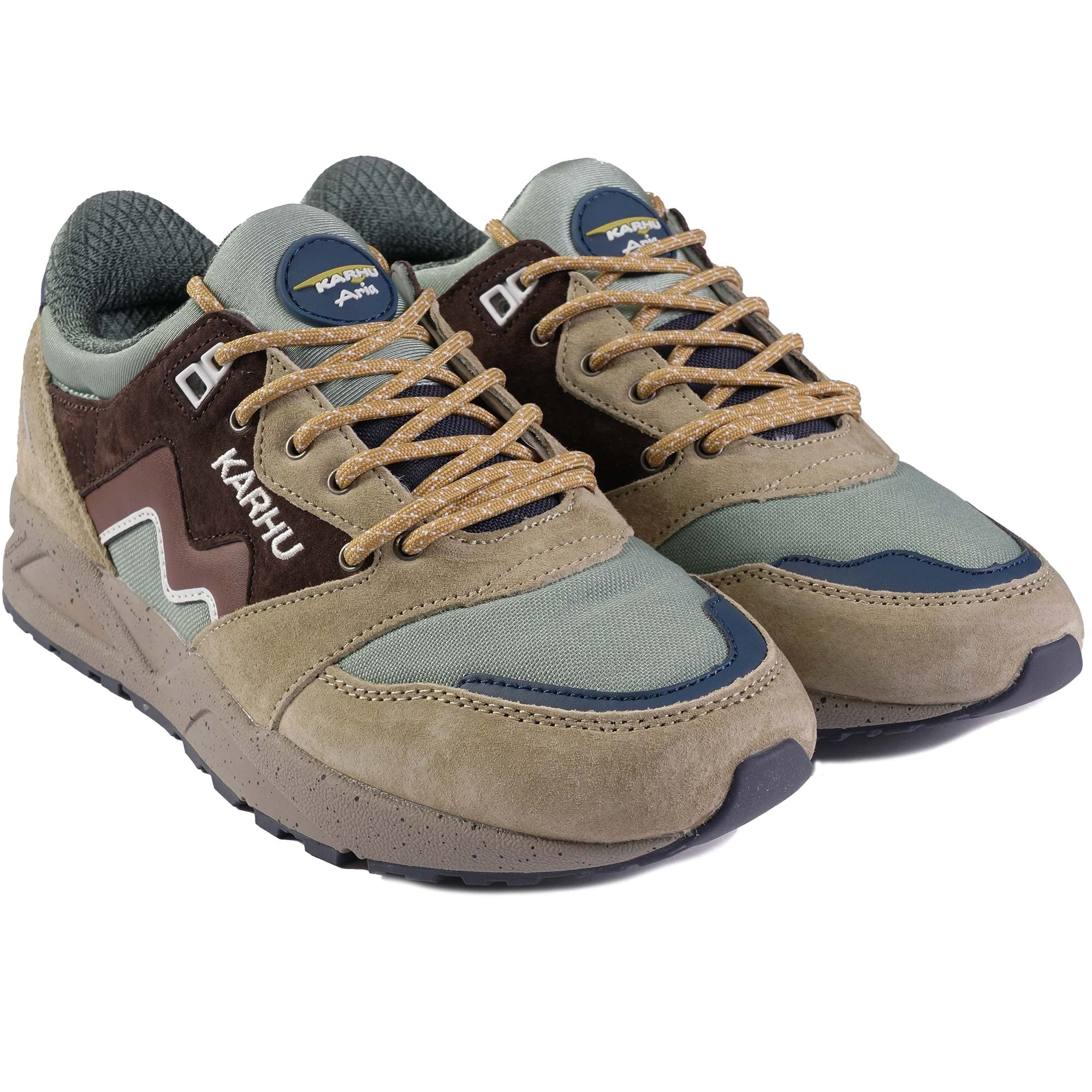 Karhu Aria 95 - Slate Green and Cappuccino